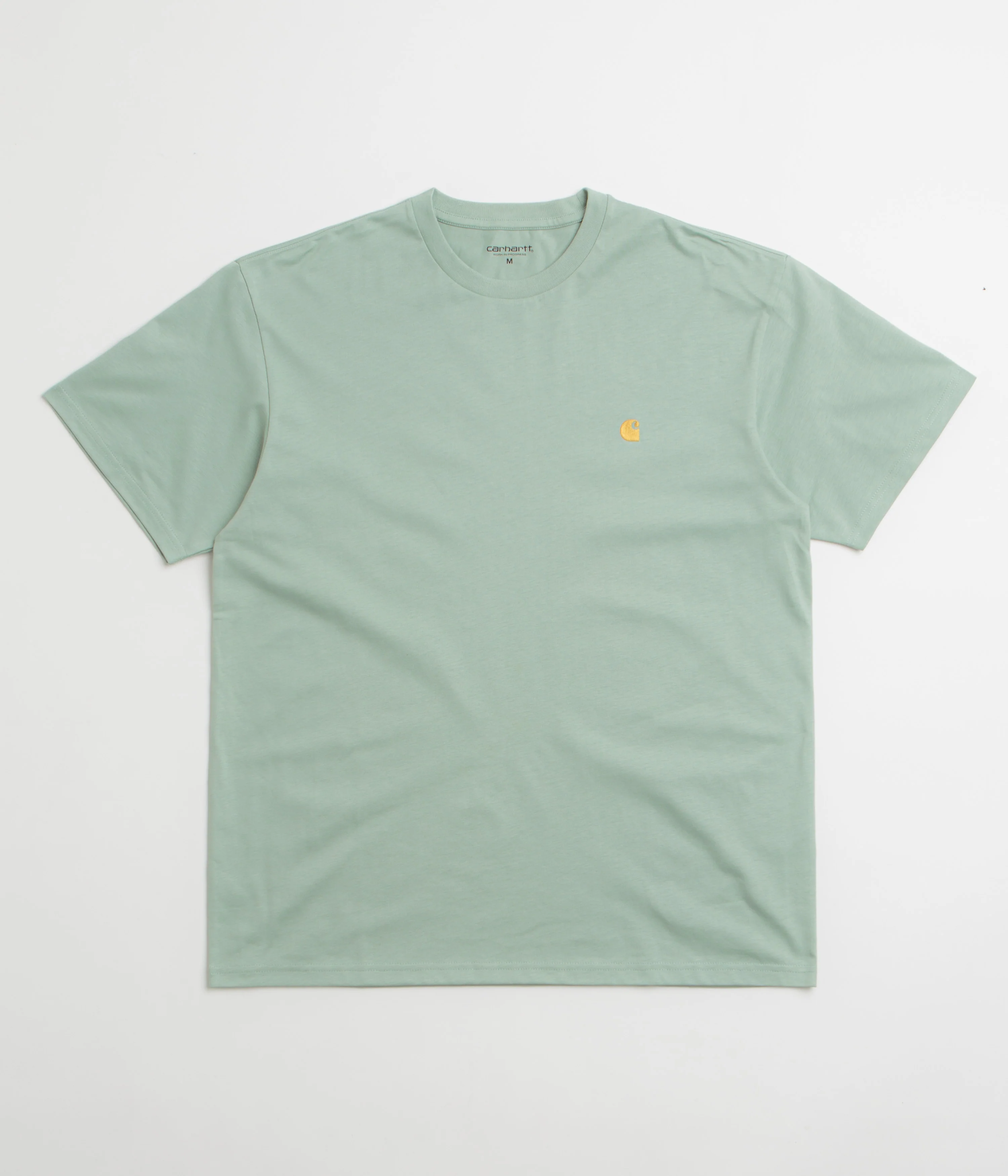 Carhartt Chase T-Shirt - Frosted Green / Gold