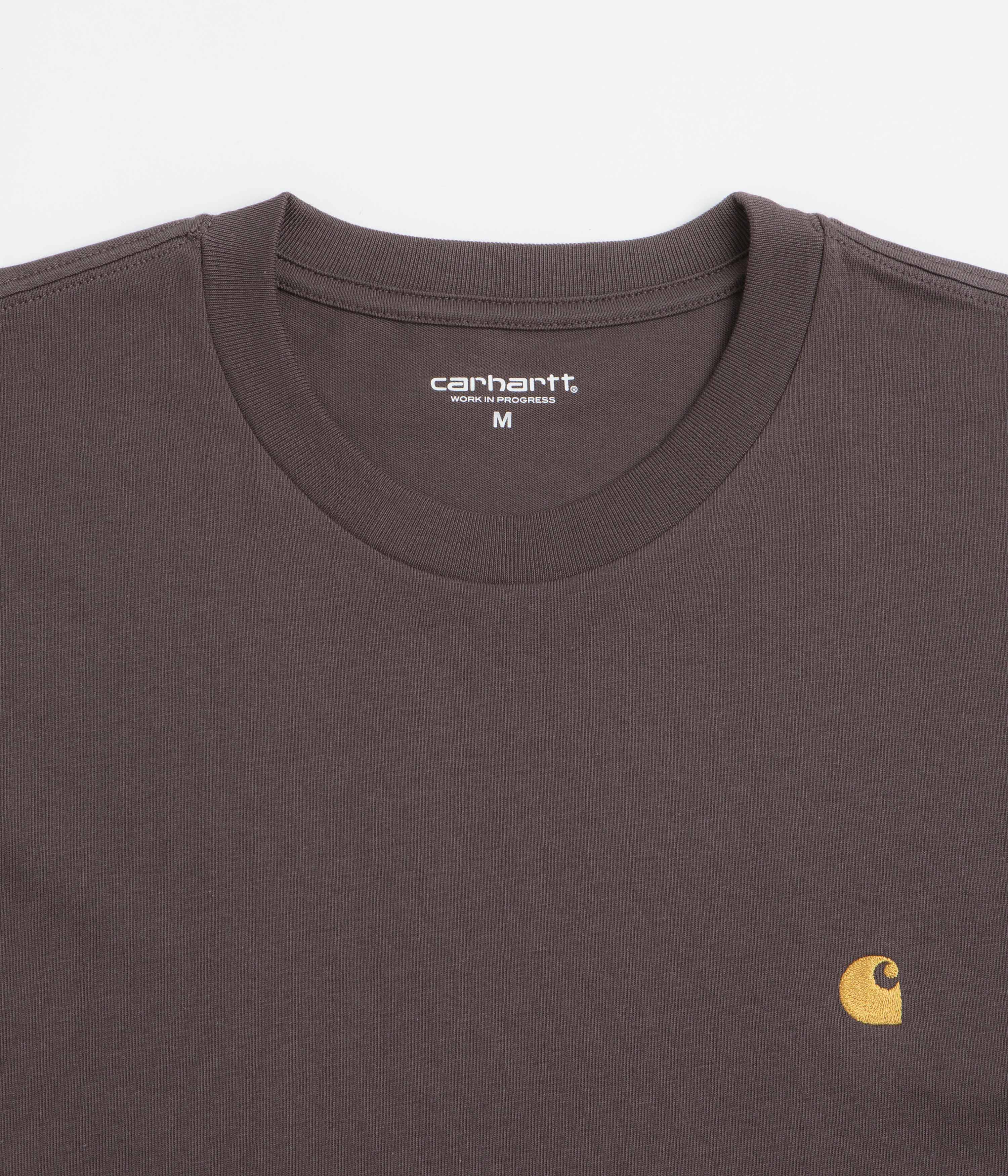 Carhartt Chase T-Shirt - Shale / Gold - Image 2