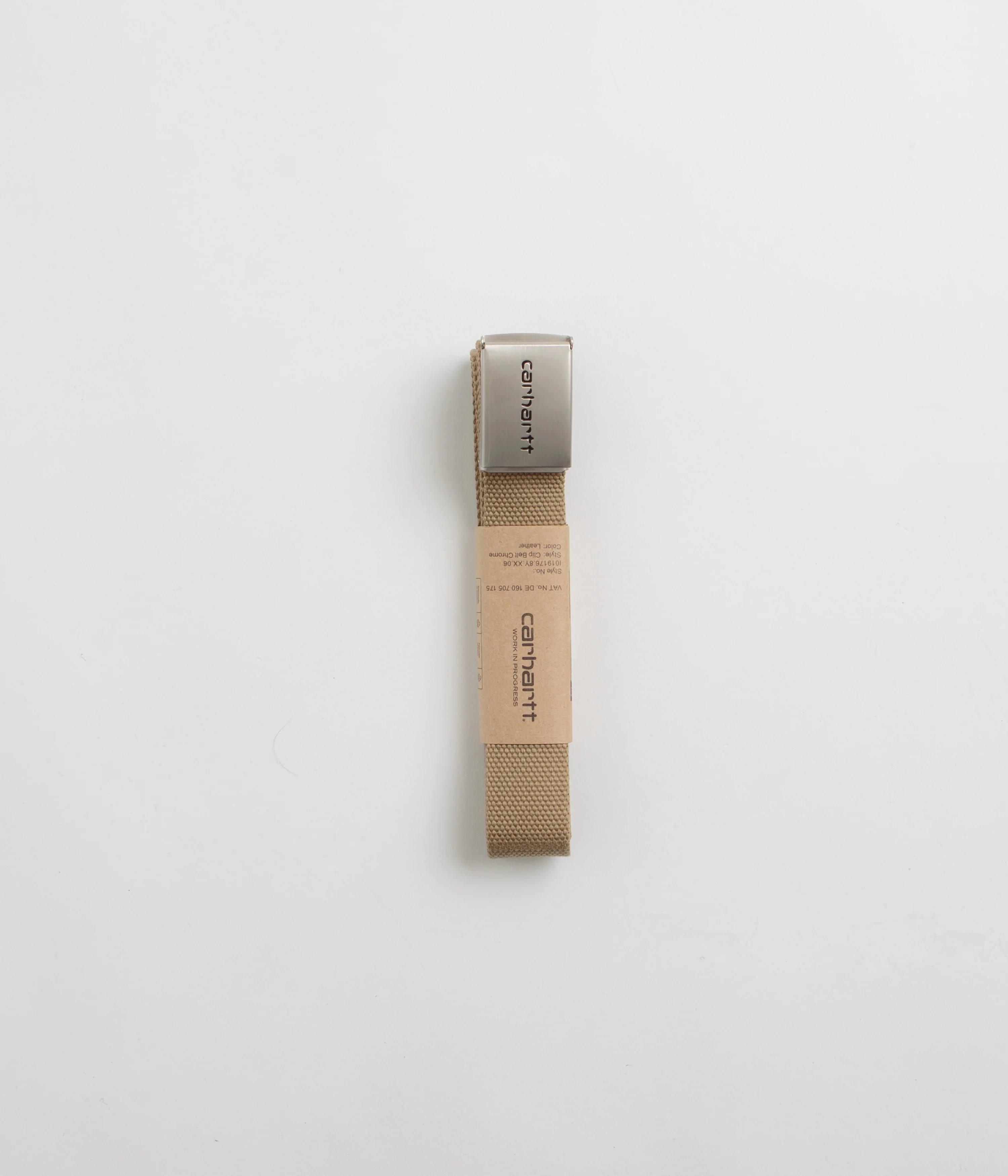 Carhartt Chrome Clip Belt - Leather - Image 3