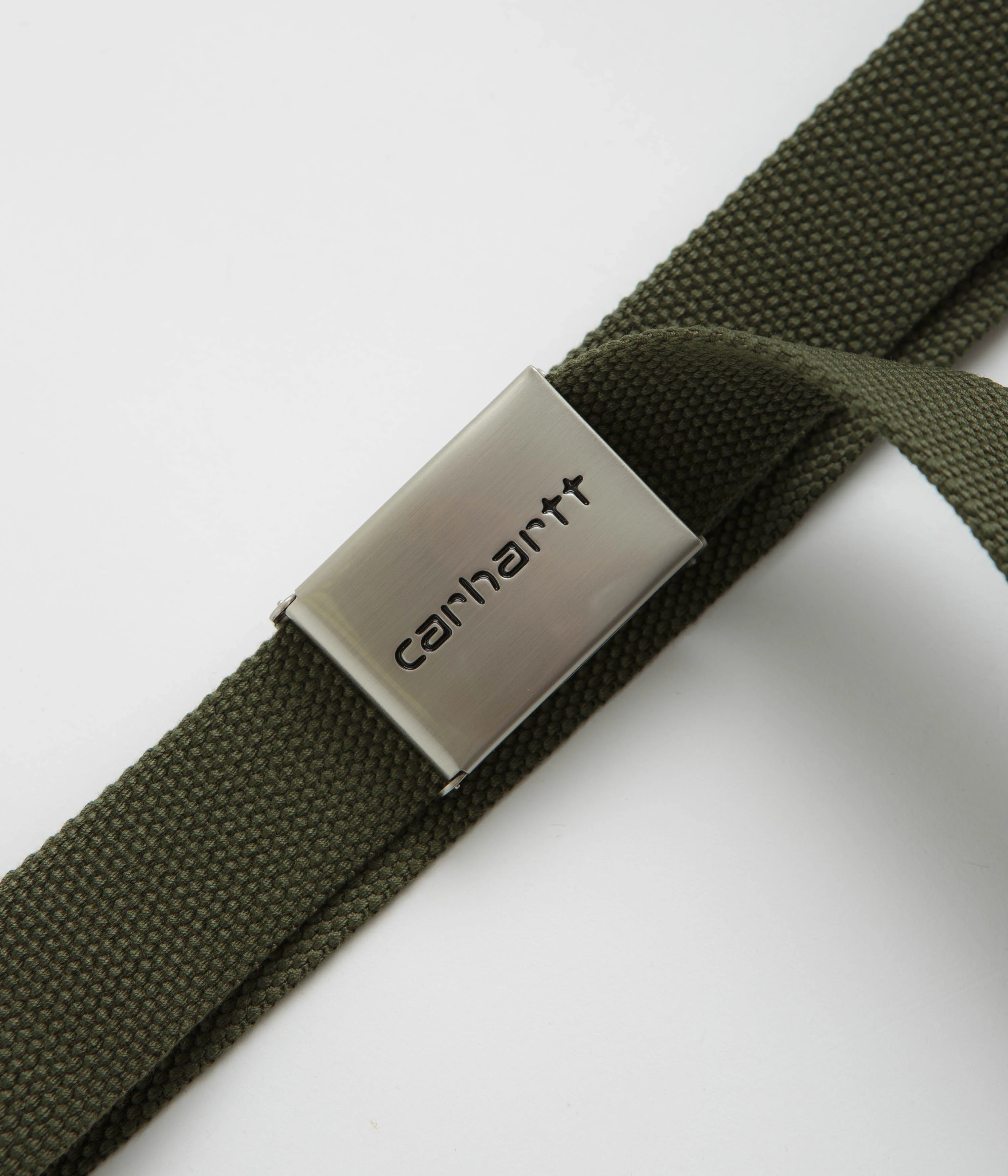 Carhartt Chrome Clip Belt - Office Green - Image 2