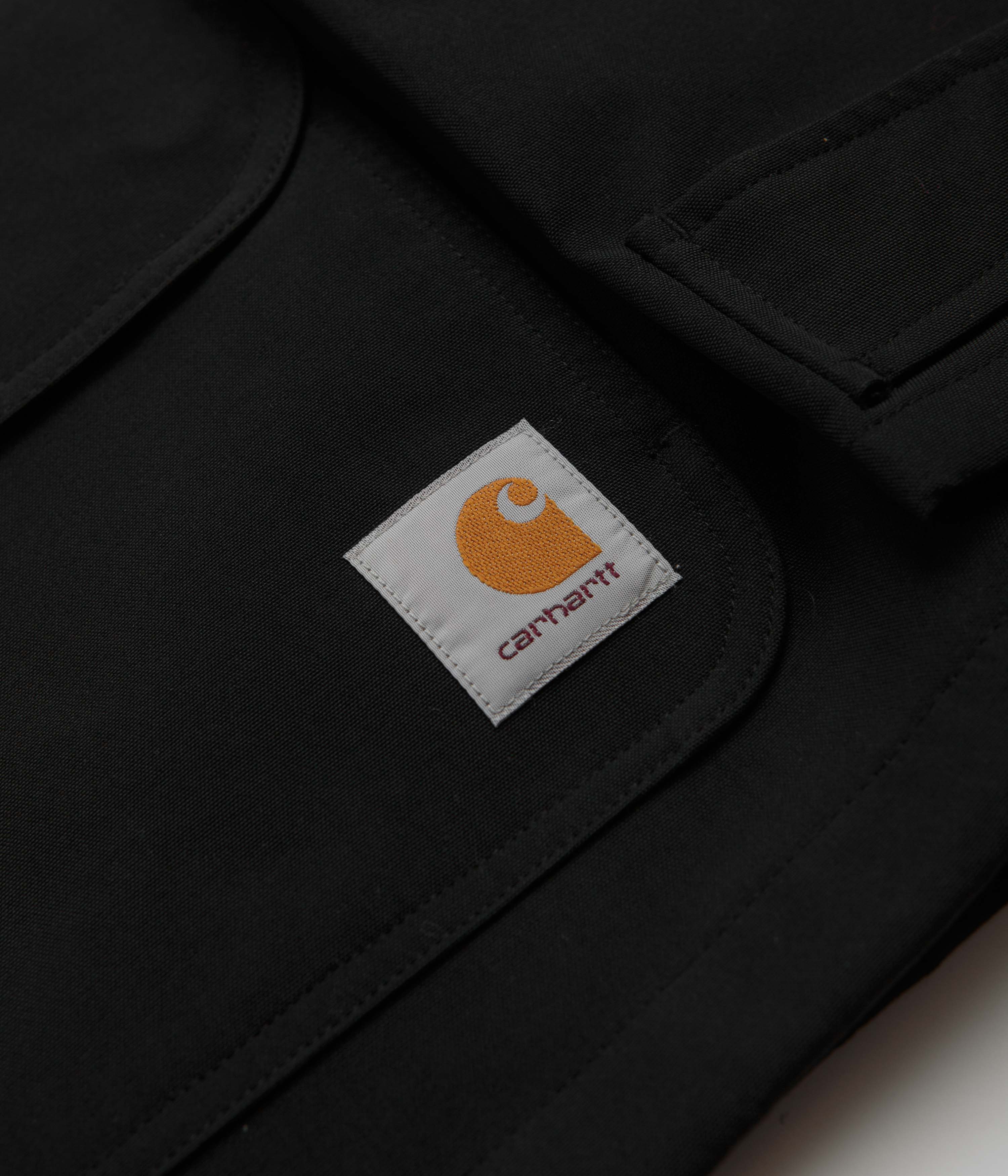 Carhartt Clarton Jacket - Black / Black - Image 4