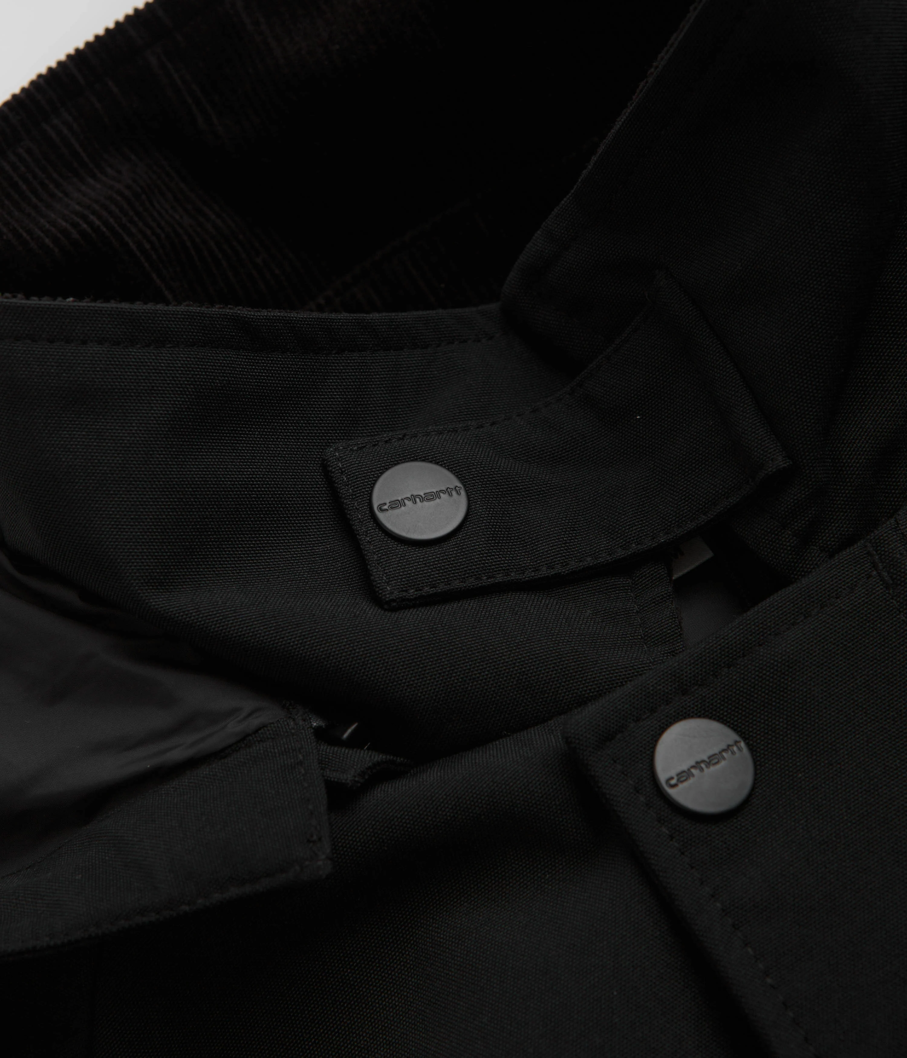 Carhartt Clarton Jacket - Black / Black - Image 7