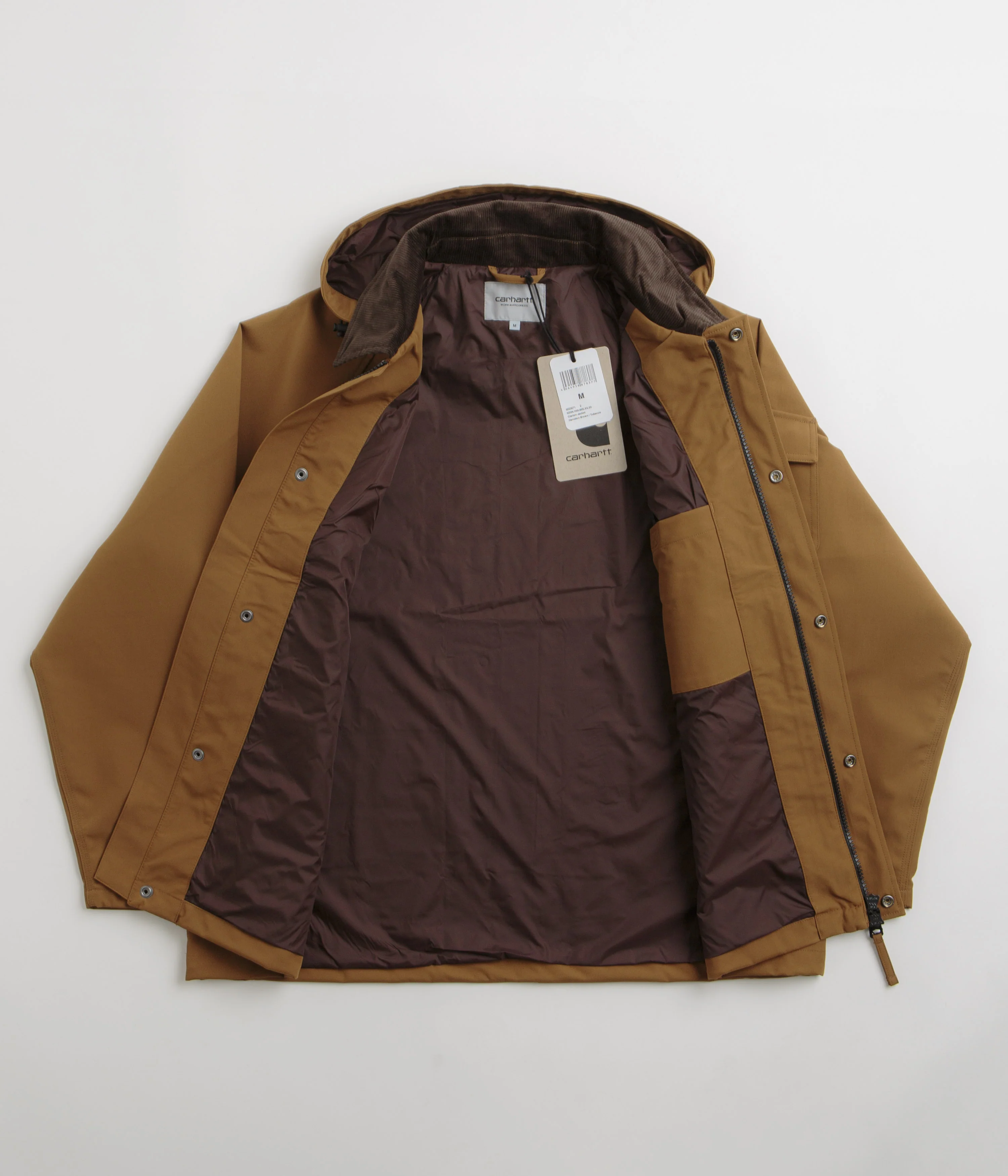 Carhartt Clarton Jacket - Hamilton Brown / Tobacco - Image 2