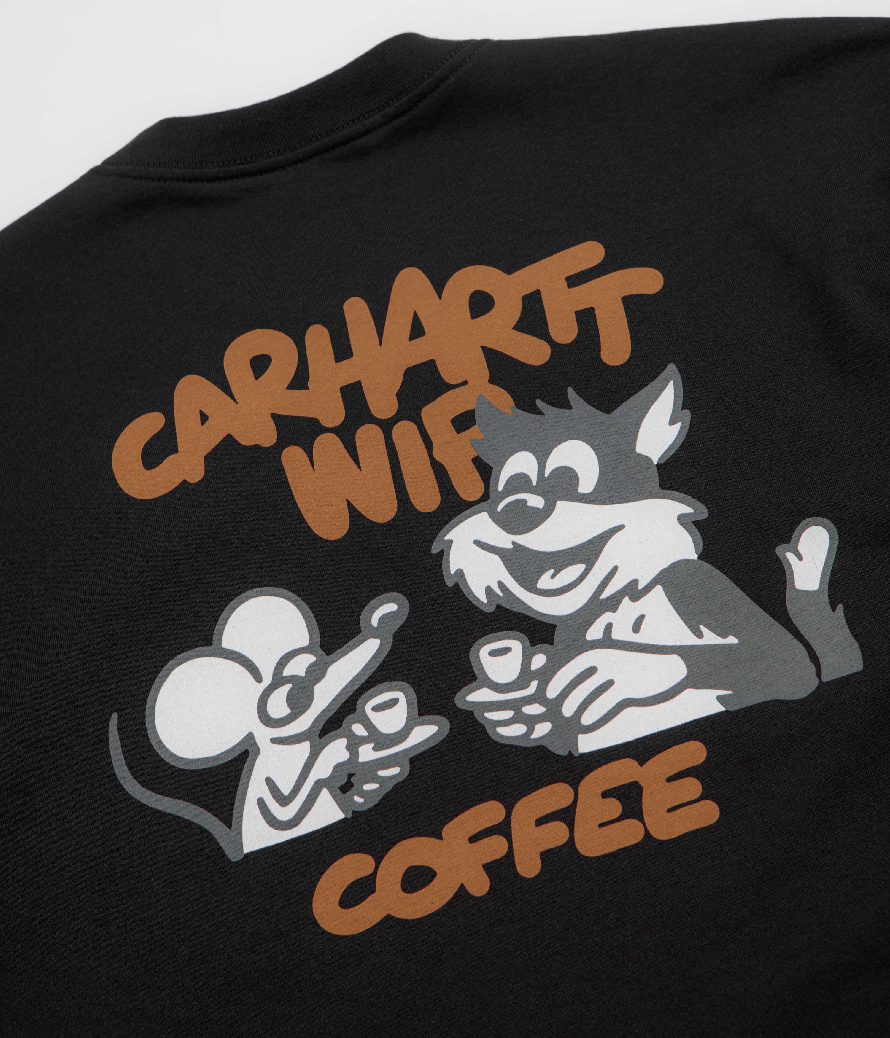 Carhartt Coffee Break T-Shirt - Black - Image 5