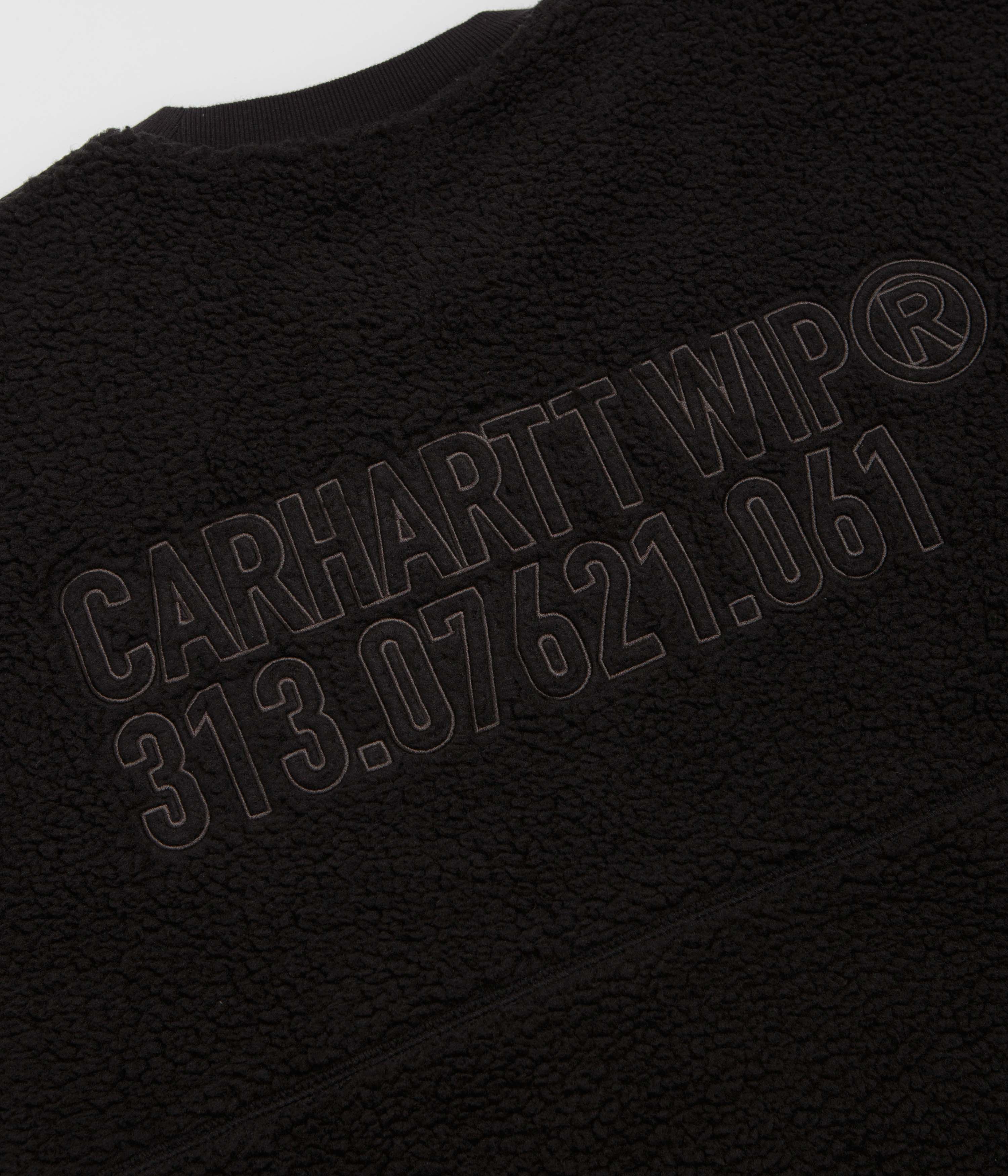 Carhartt Coordinate Crewneck Sweatshirt - Black / Grey - Image 5