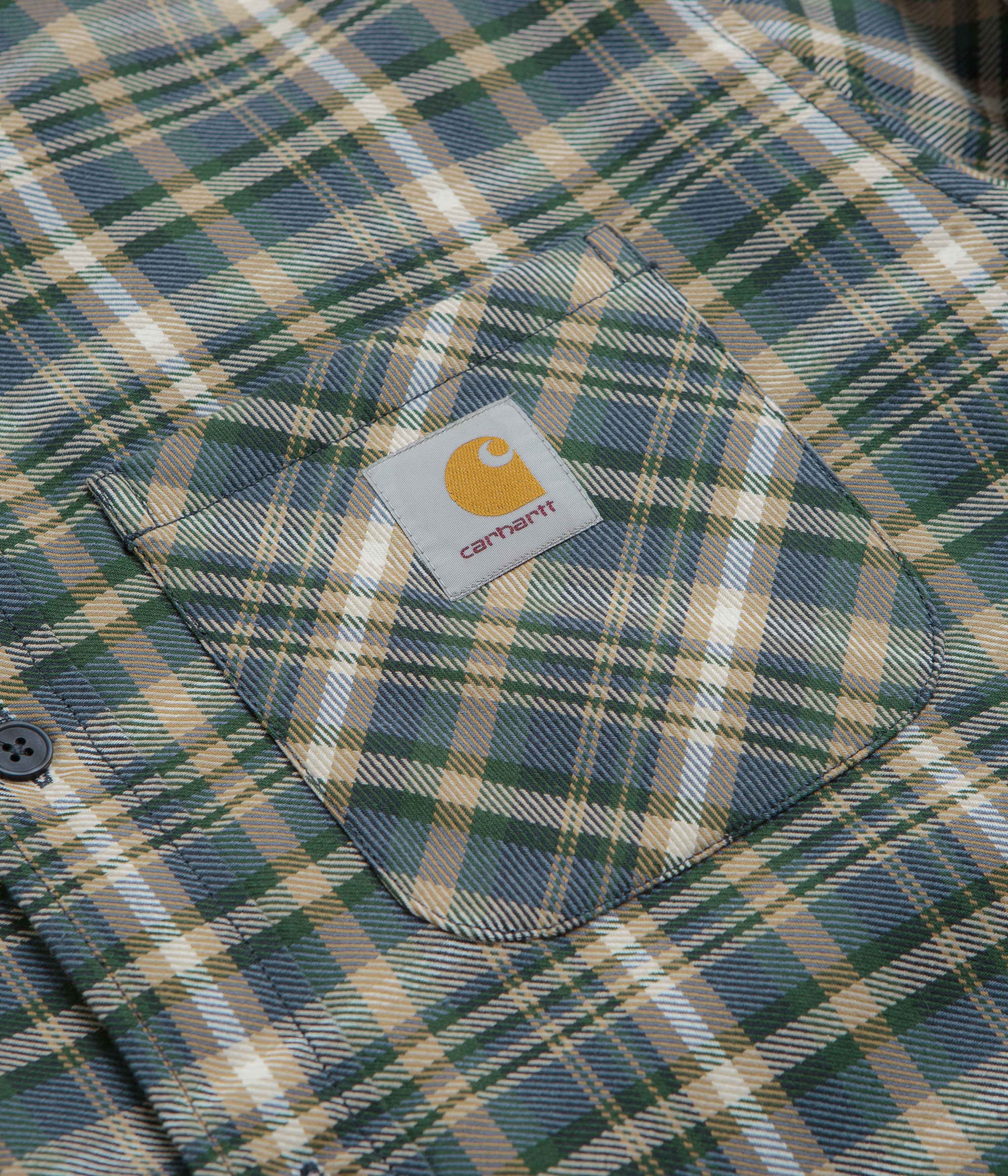 Carhartt Cronyn Shirt Jacket - Cronyn Check / Dark Navy - Image 3