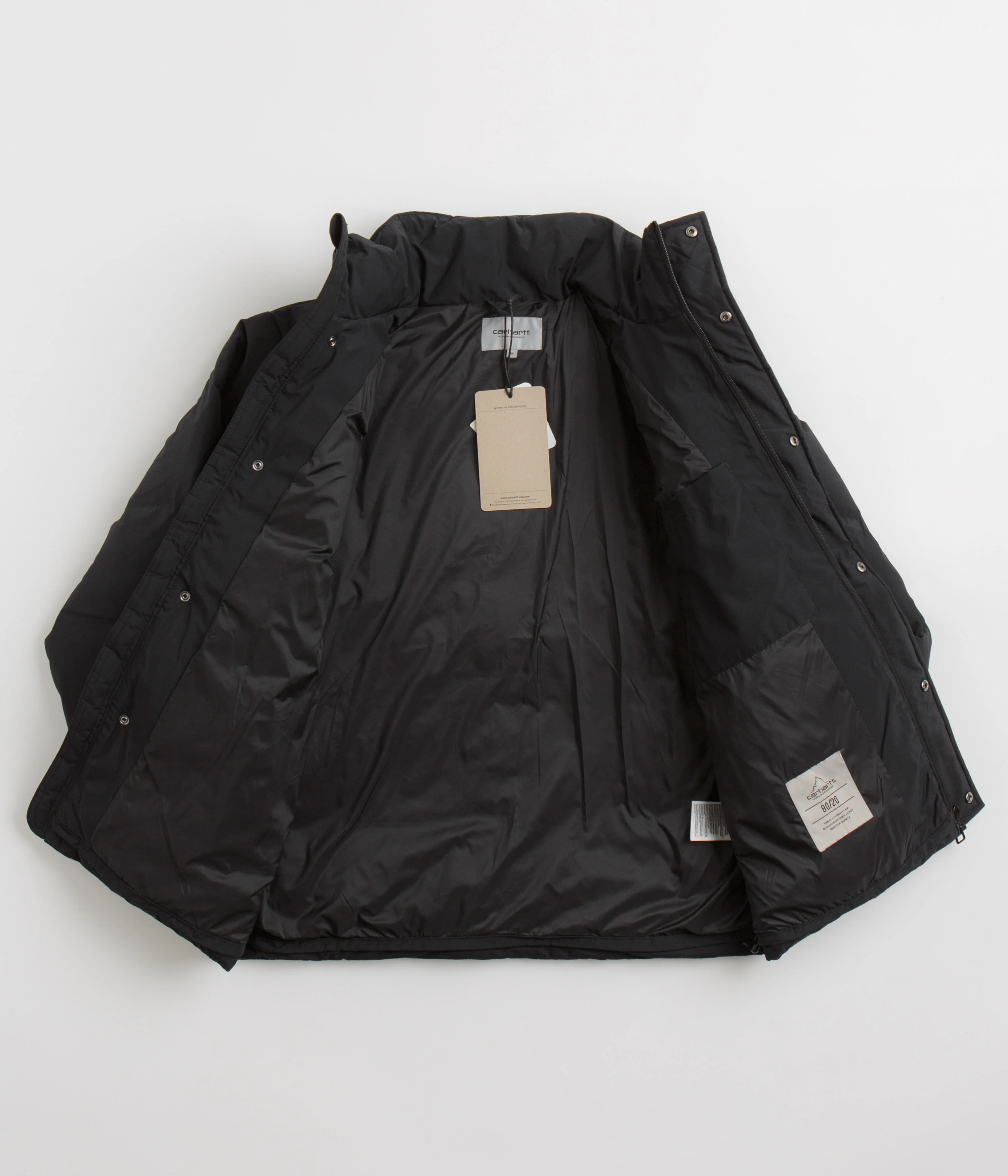 Carhartt Danville Jacket - Black / White - Image 2