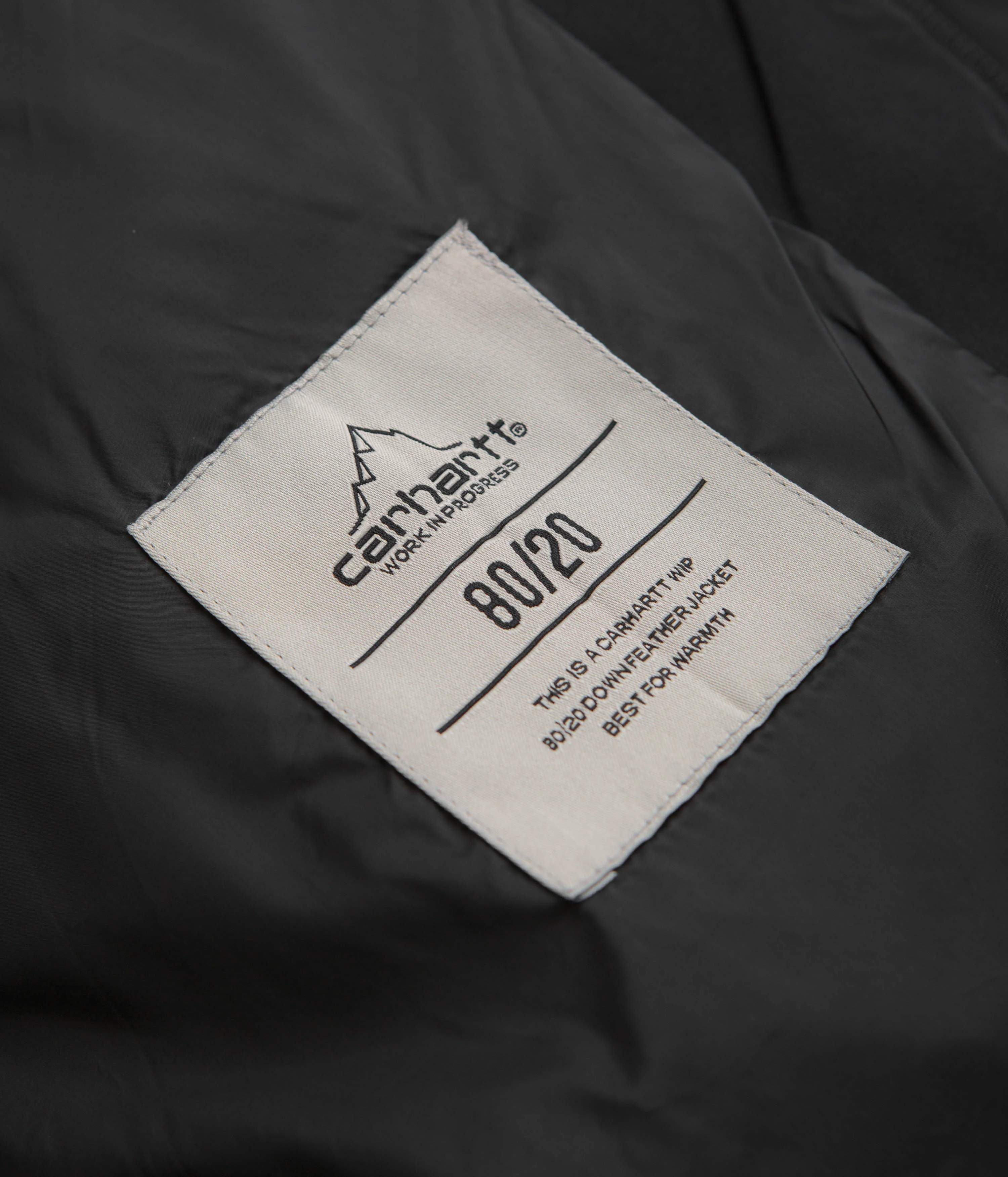 Carhartt Danville Jacket - Black / White - Image 6