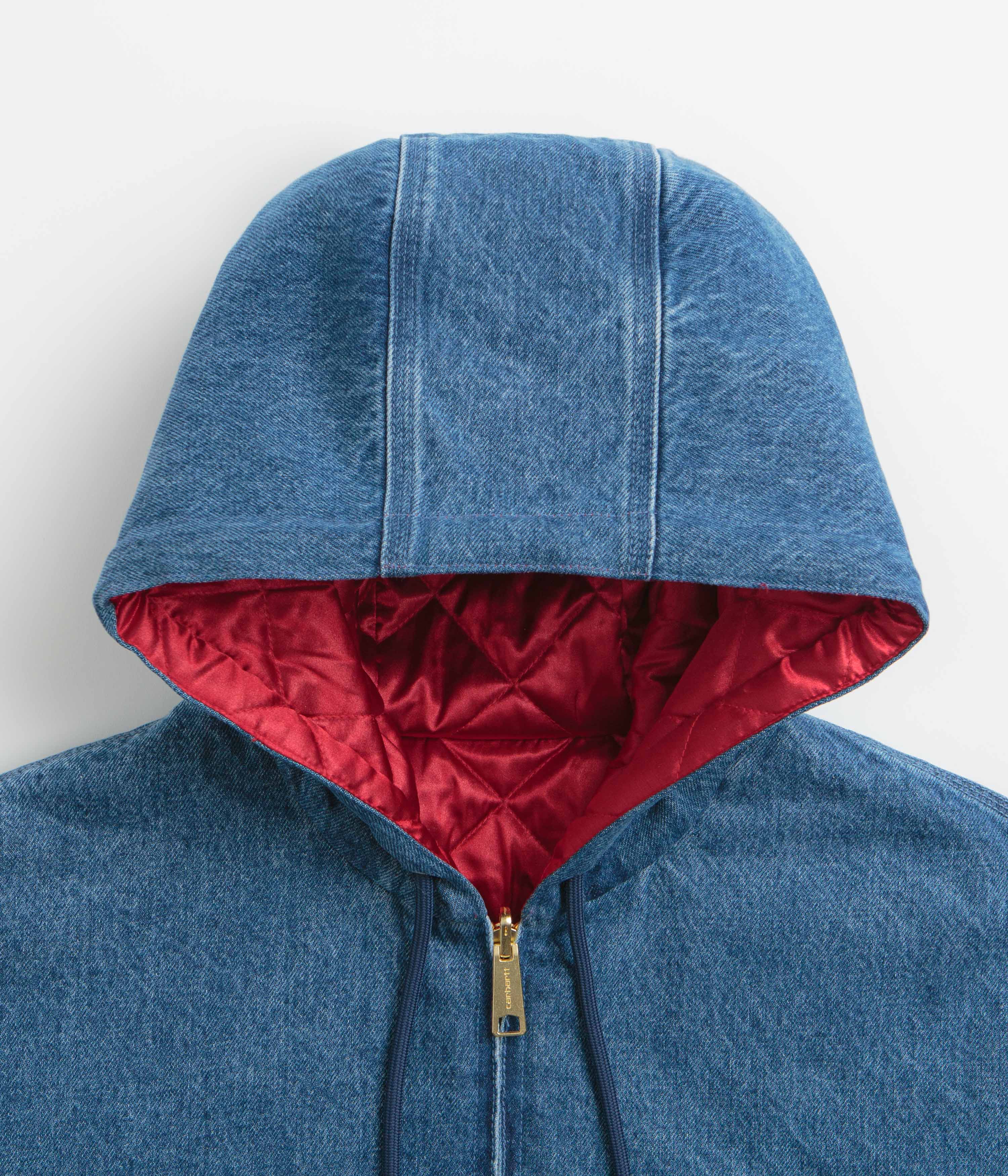 Carhartt Denim OG Active Jacket - Blue / USA Red - Image 6