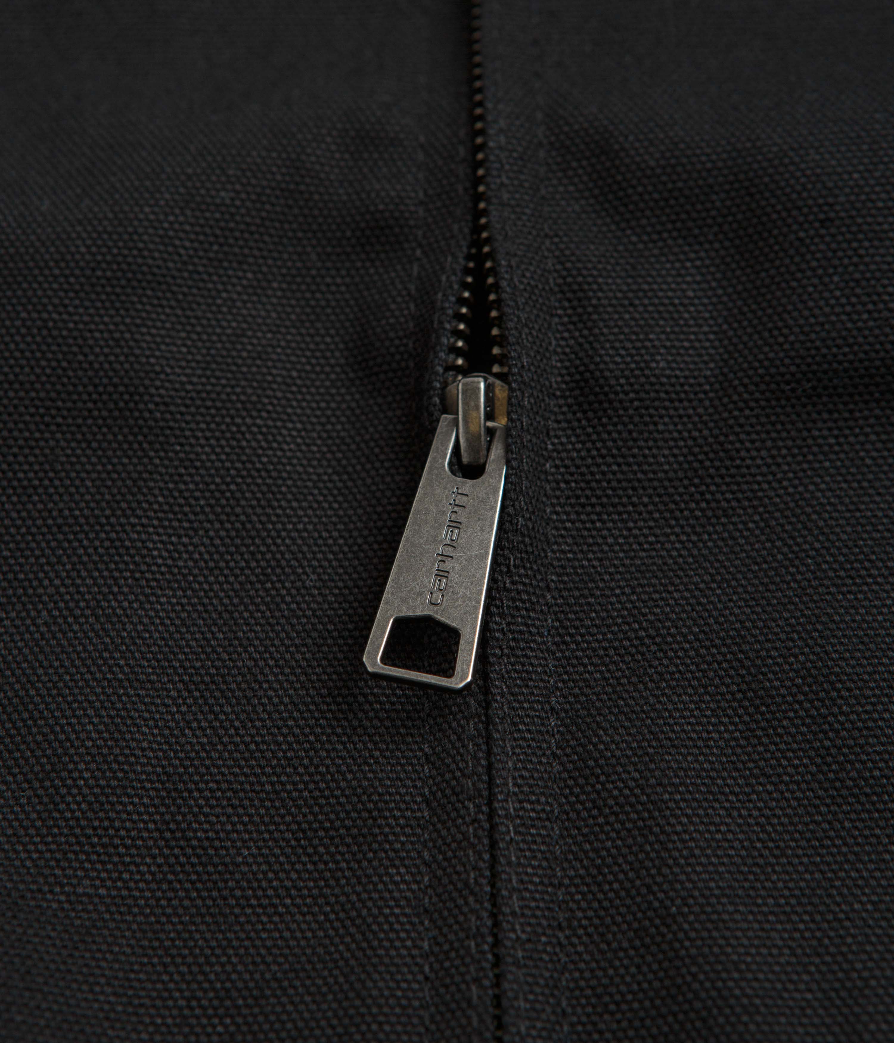 Carhartt Detroit Jacket - Black / Black Rigid - Image 7