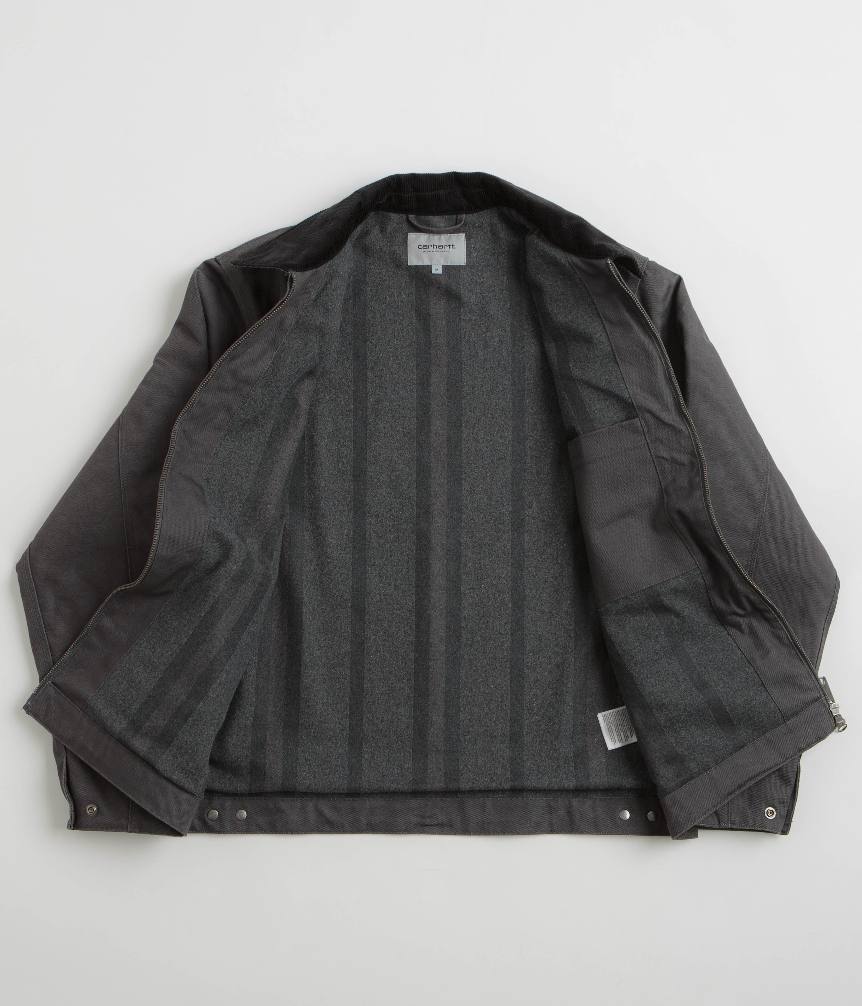 Carhartt Detroit Jacket - Graphite / Black Rigid - Image 2