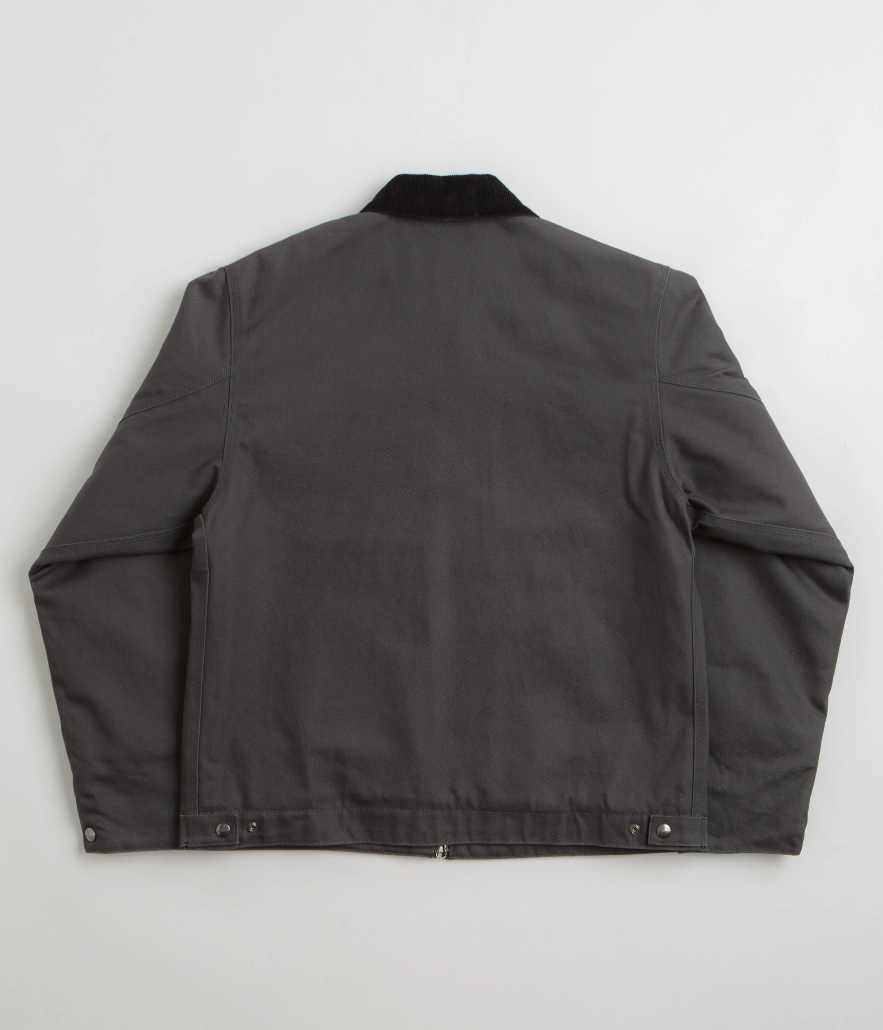 Carhartt Detroit Jacket - Graphite / Black Rigid - Image 3