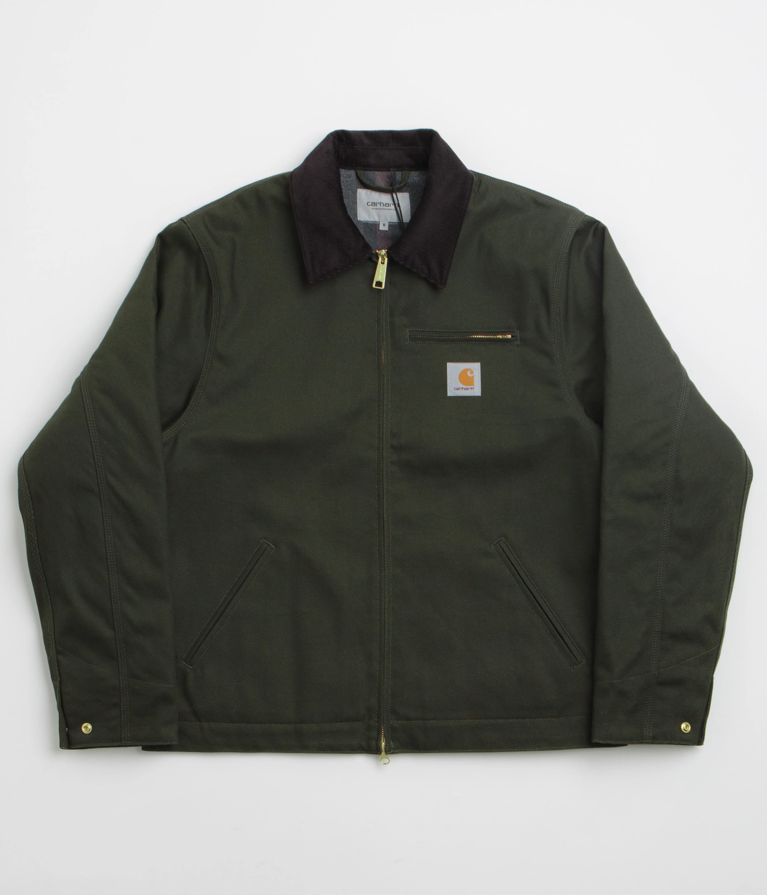 Carhartt Detroit Jacket - Olive / Black Rigid