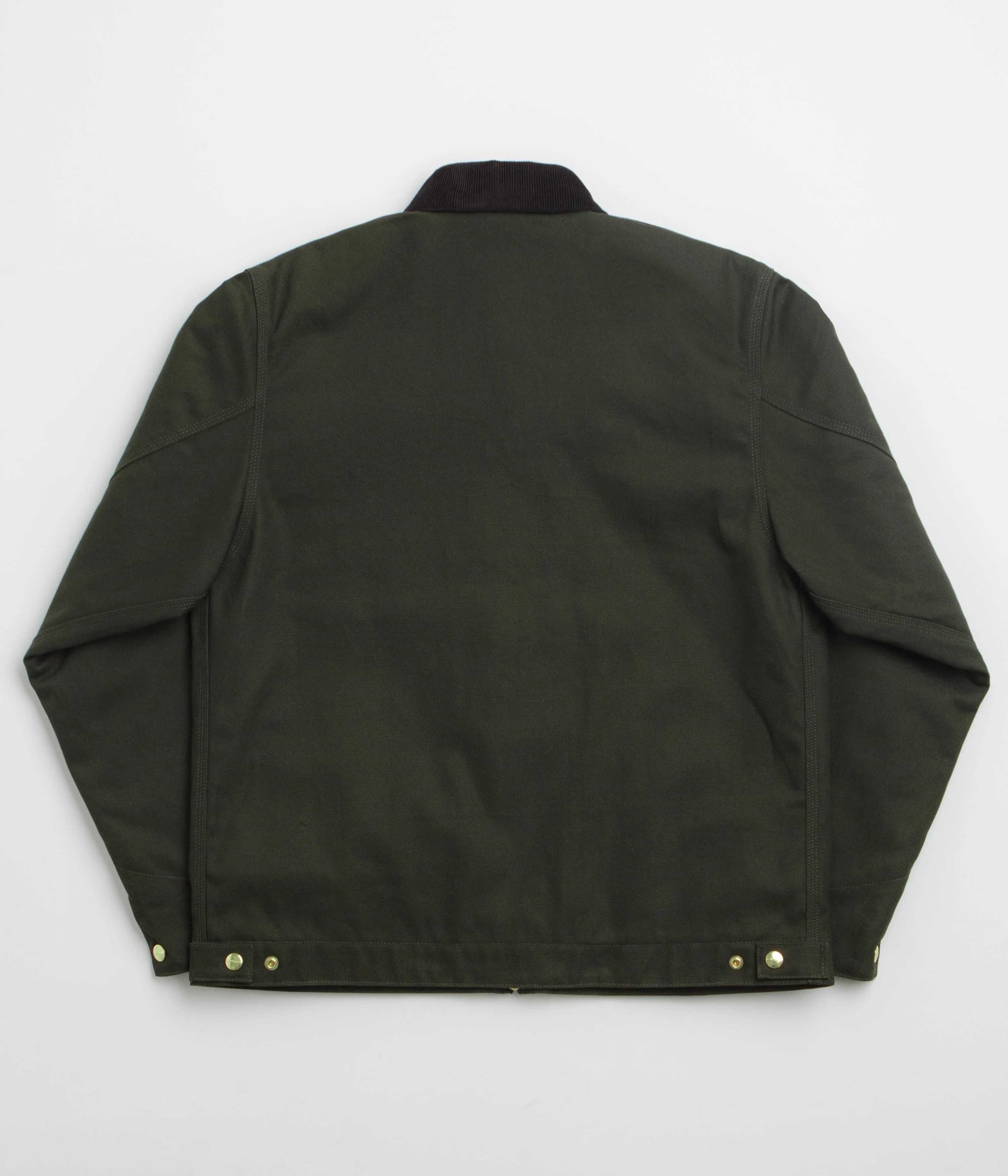 Carhartt Detroit Jacket - Olive / Black Rigid - Image 3