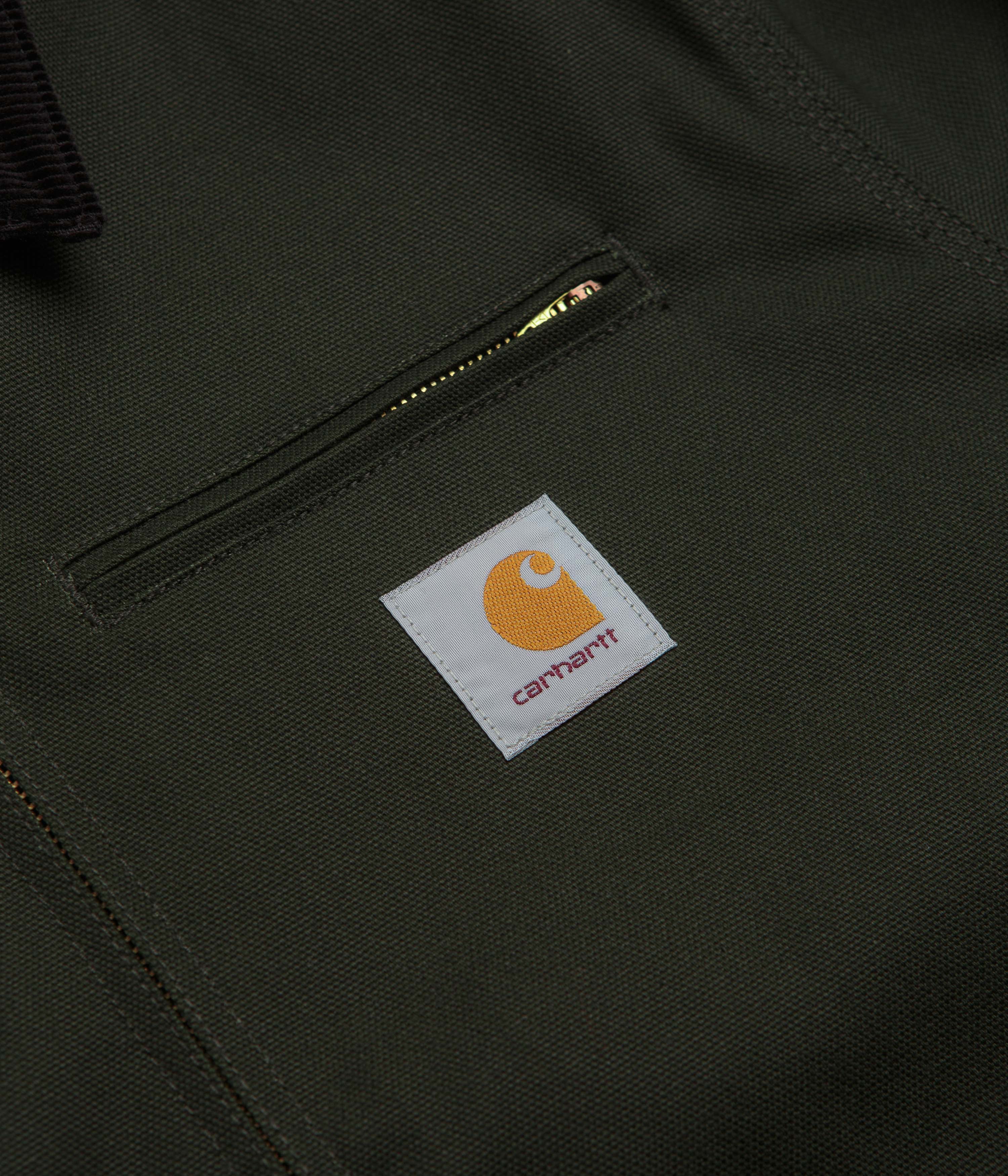 Carhartt Detroit Jacket - Olive / Black Rigid - Image 5