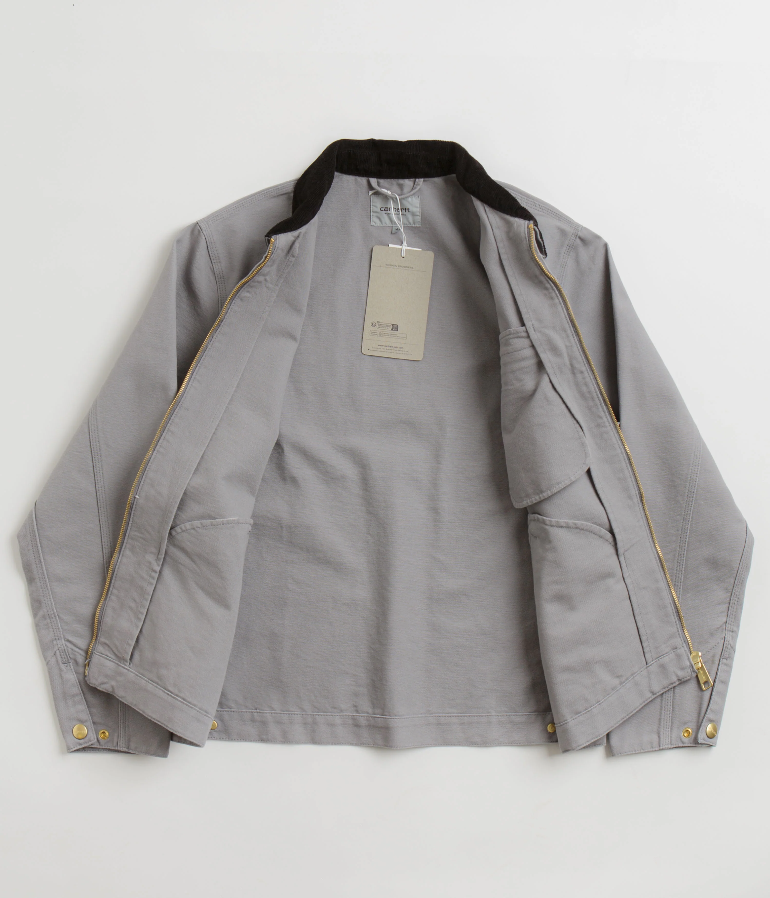 Carhartt Detroit Jacket - Yosemite / Black Rinsed - Image 2