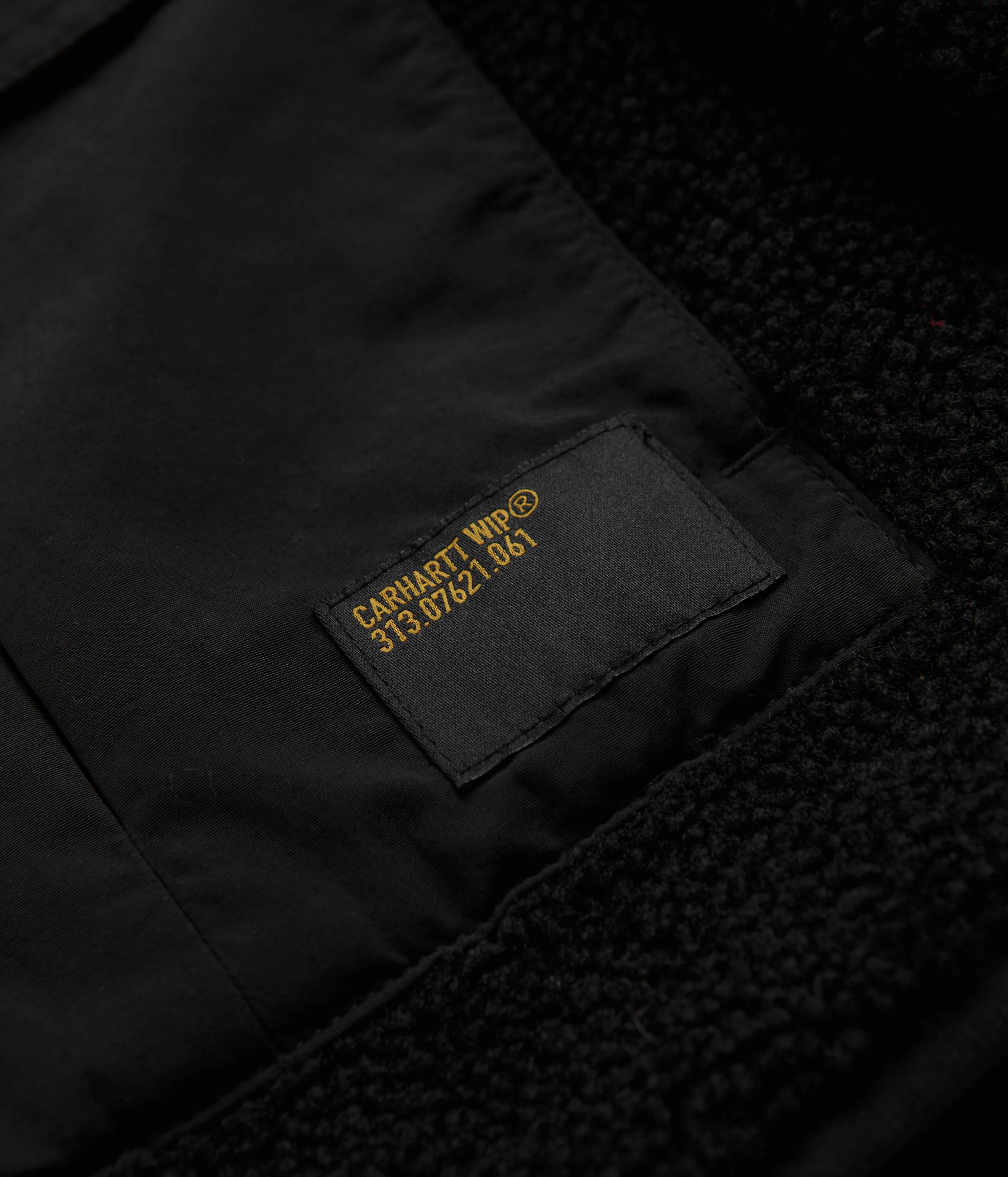 Carhartt Devin Hooded Liner Fleece - Black - Image 3