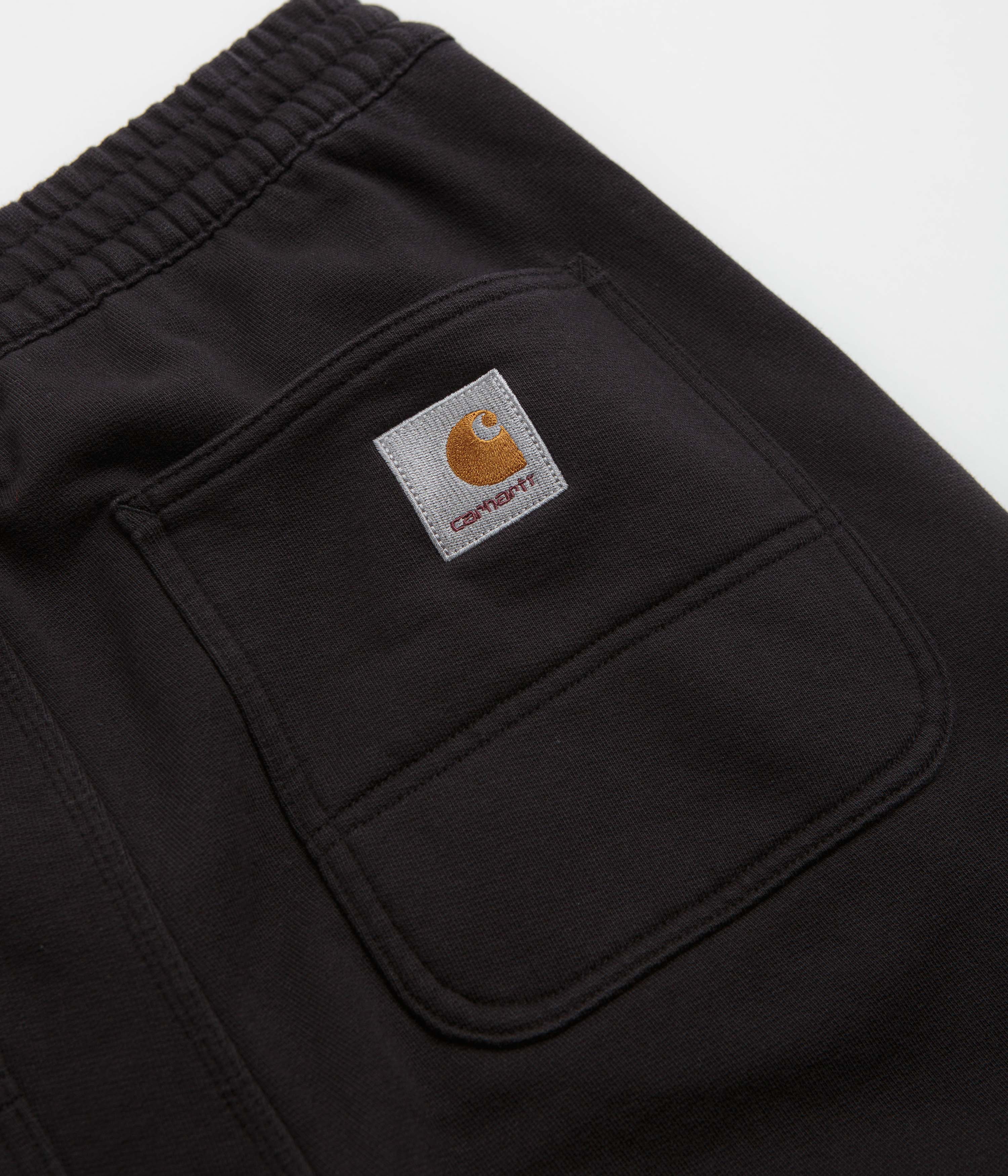Carhartt Double Knee Sweatpants - Black - Image 7