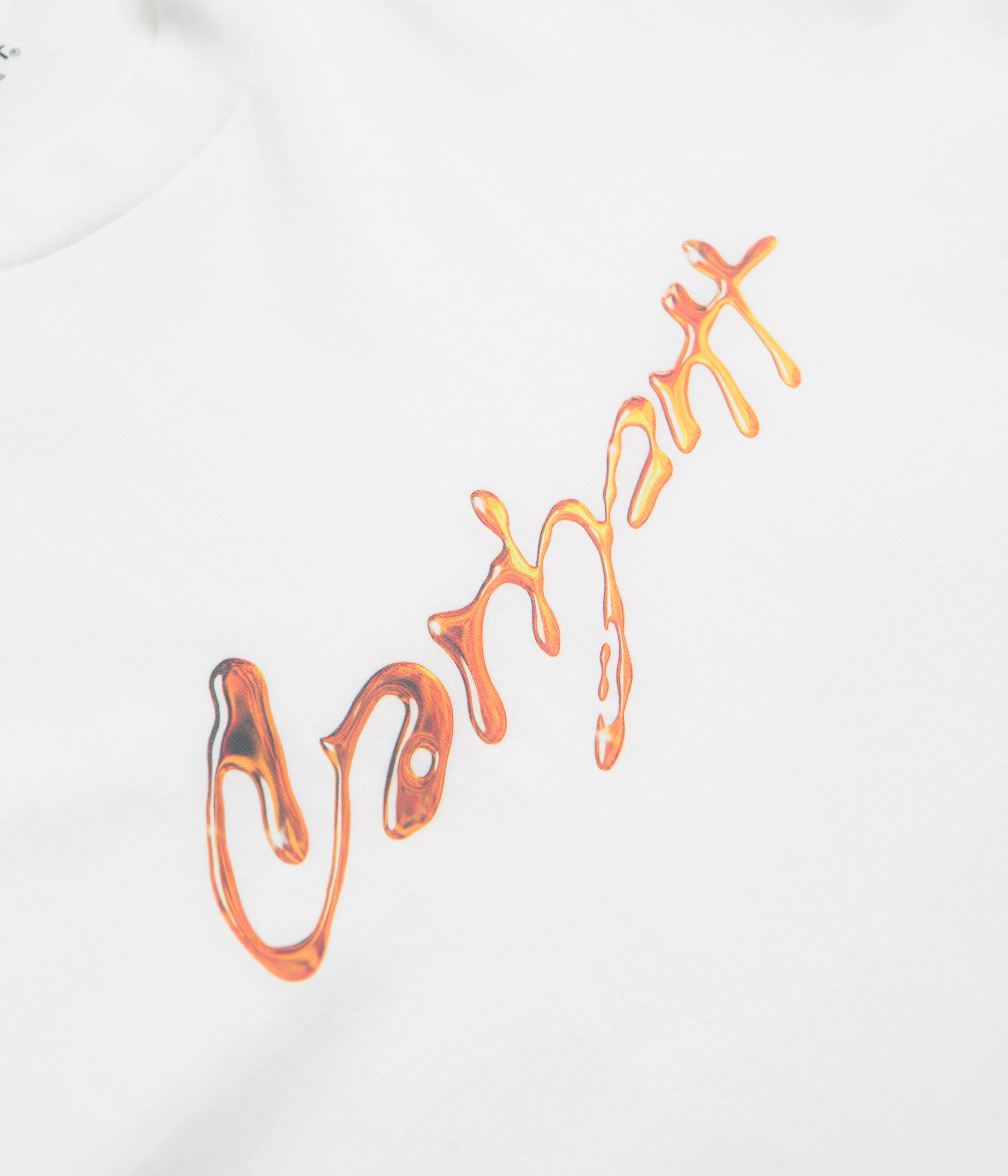 Carhartt Drip Script T-Shirt - White - Image 3