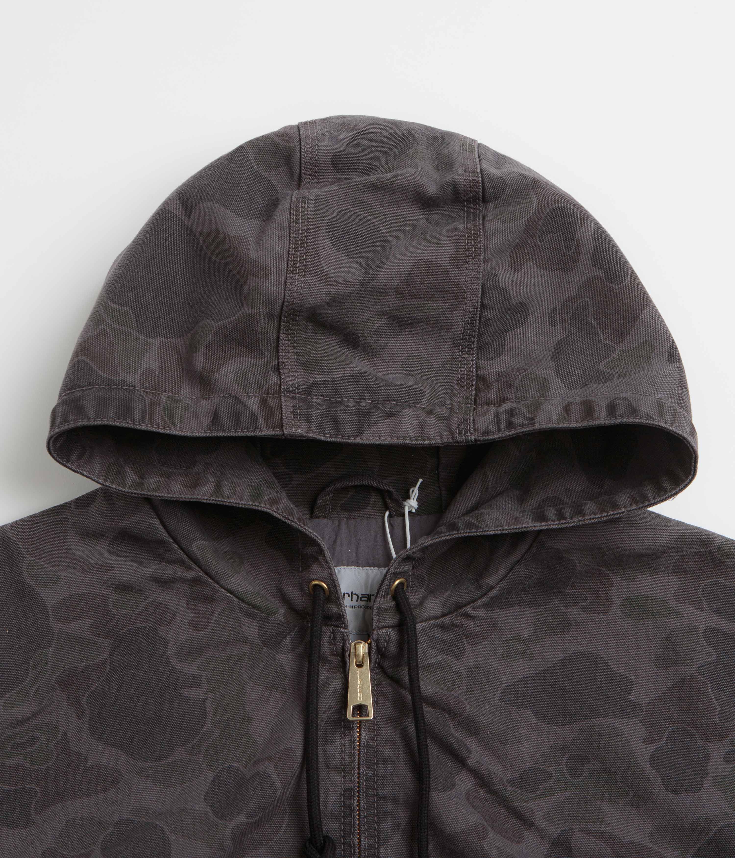 Carhartt Duck Active Jacket - Camo Duck / Green / Graphite - Image 3