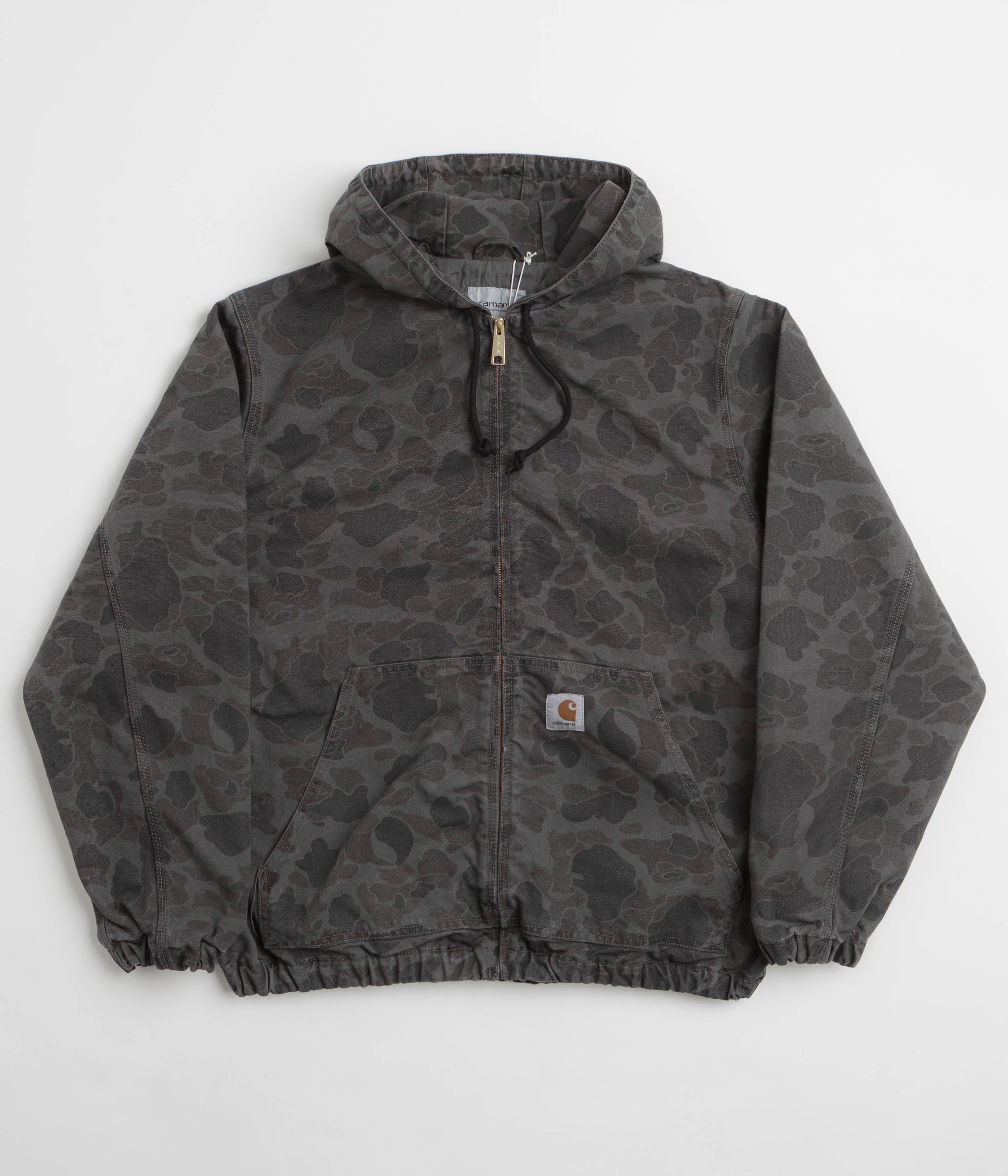 Carhartt Duck Active Jacket - Camo Duck / Green / Graphite - Image 7