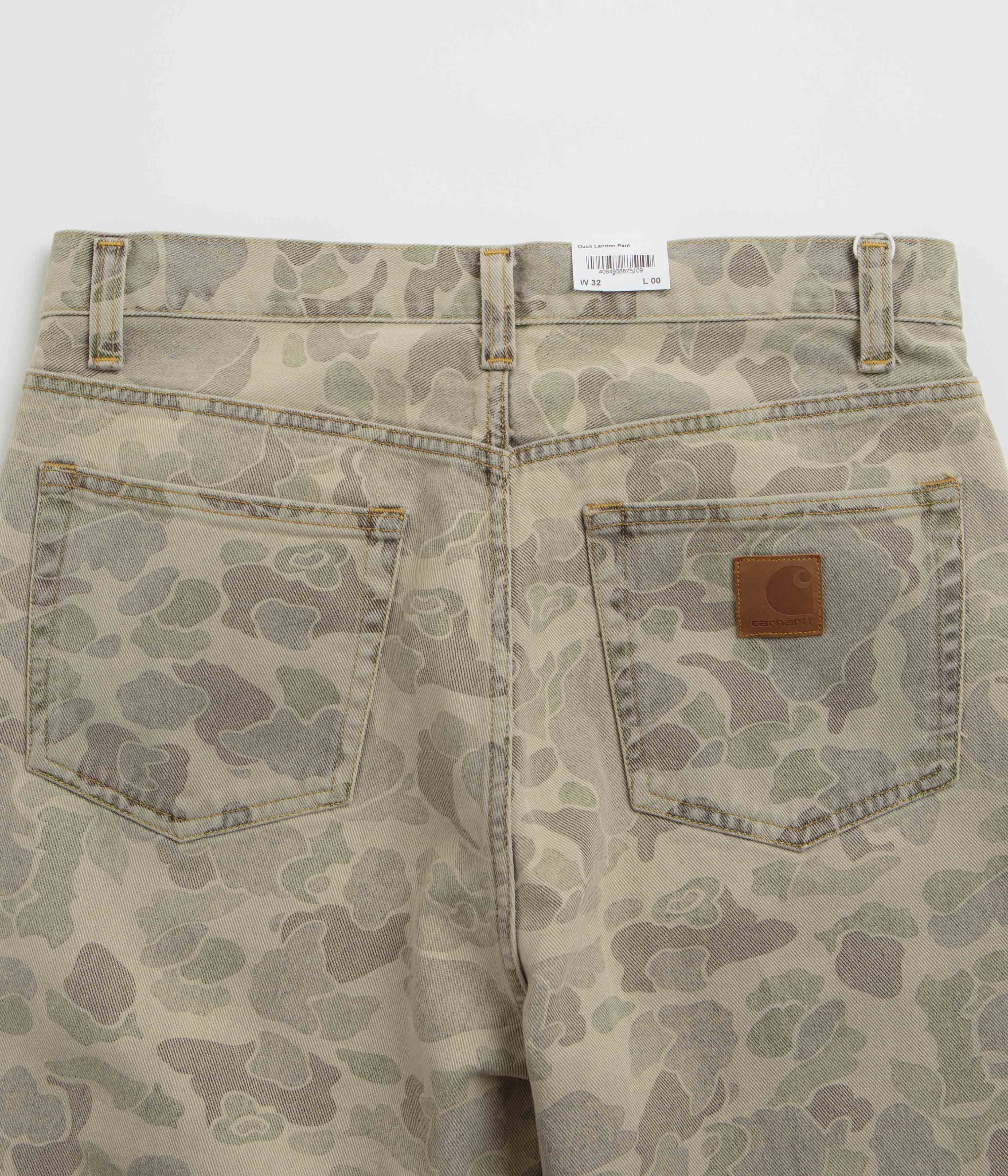 Carhartt Duck Landon Pants - Camo Duck / Black - Image 6