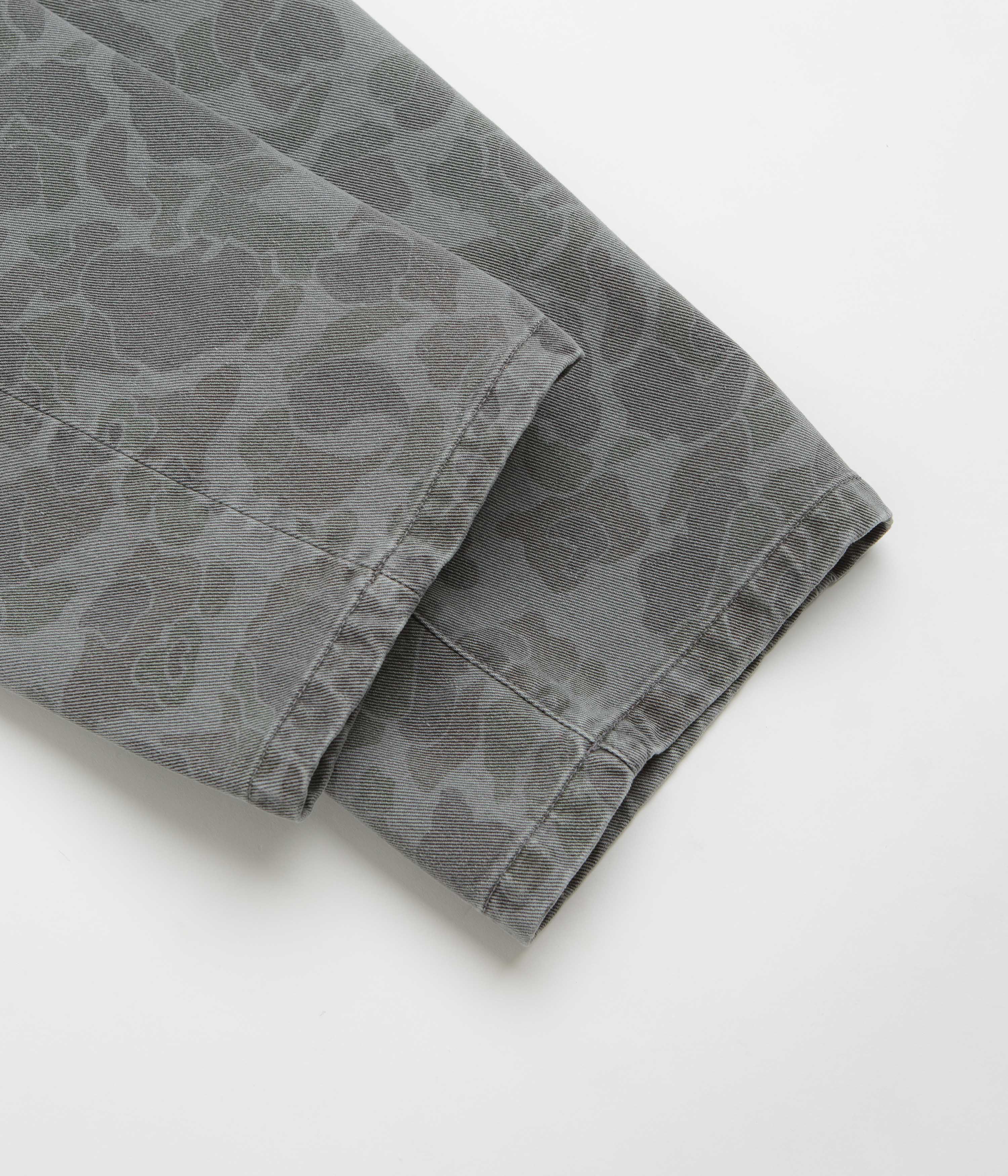 Carhartt Duck Landon Pants - Camo Duck / Black Heavy Bleached - Image 8