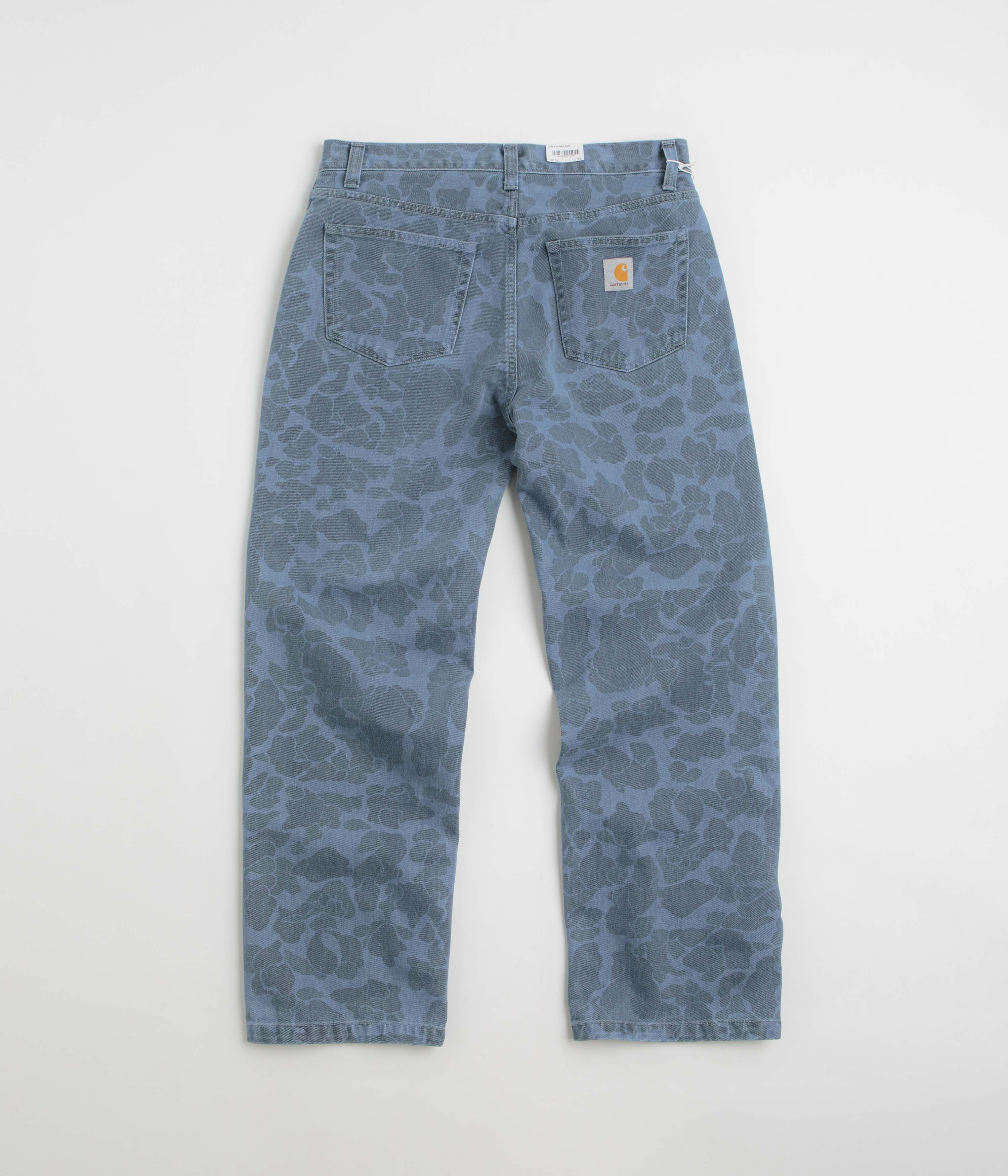 Carhartt Duck Landon Pants - Camo Duck / Blue Bleached - Image 3