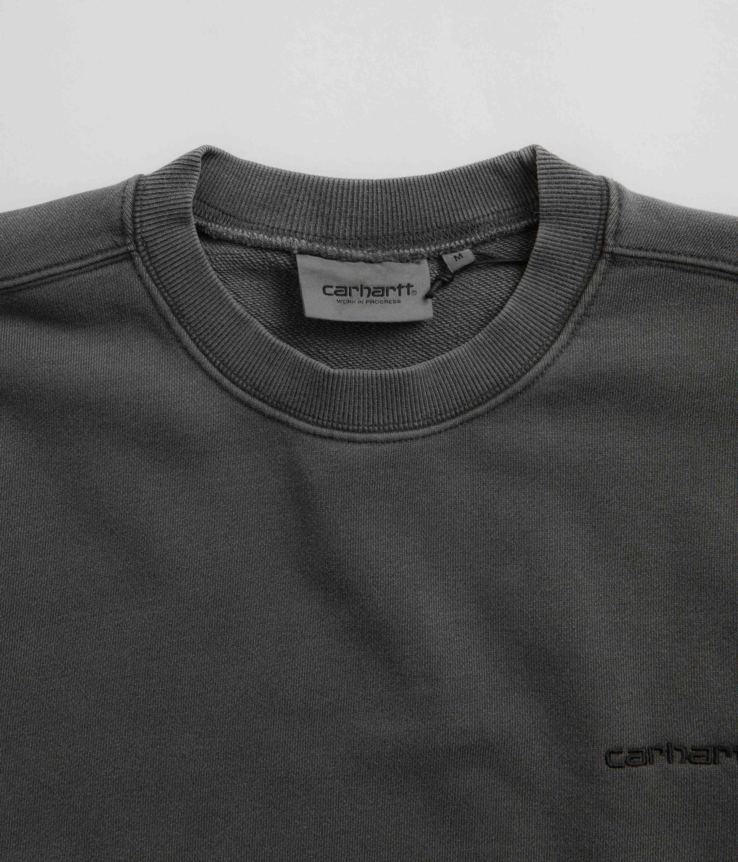 Carhartt Duster Script Crewneck Sweatshirt - Black - Image 4