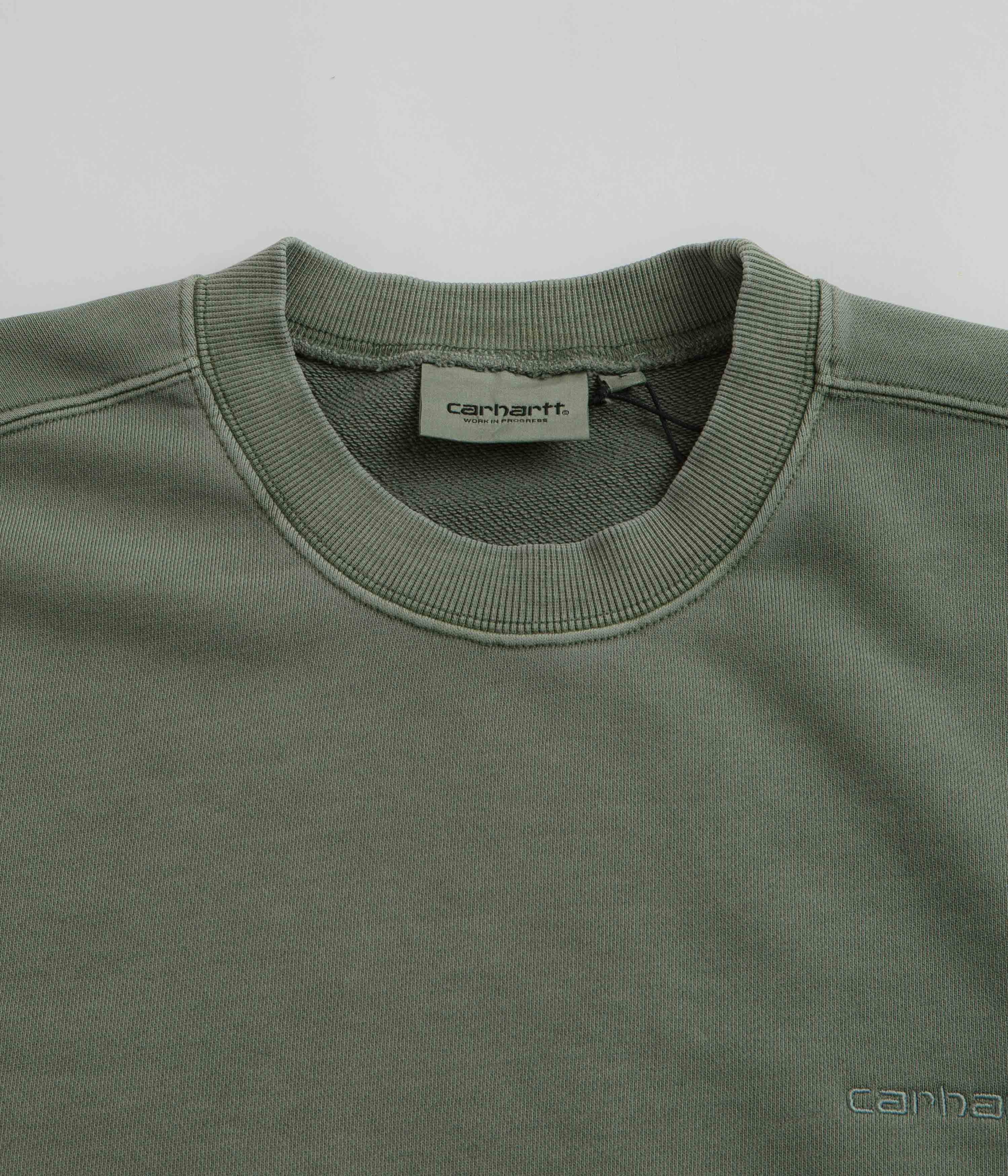 Carhartt Duster Script Crewneck Sweatshirt - Park - Image 2