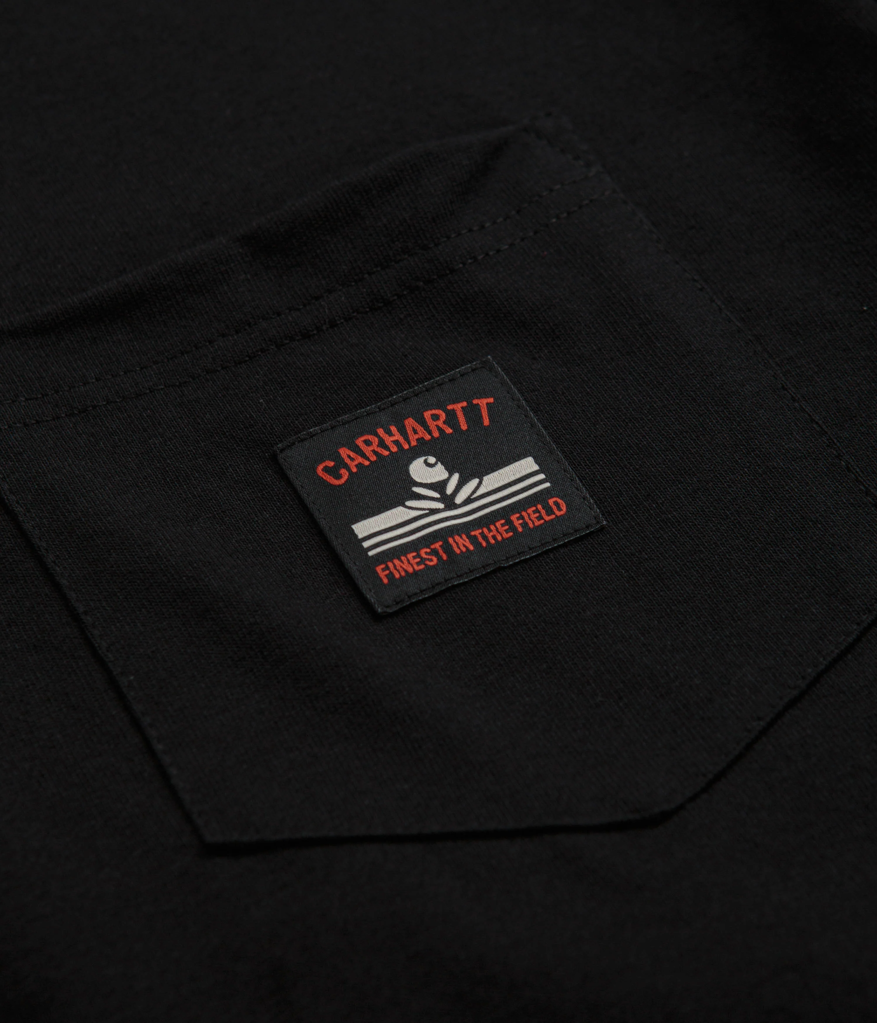 Carhartt Field Pocket T-Shirt - Black - Image 3