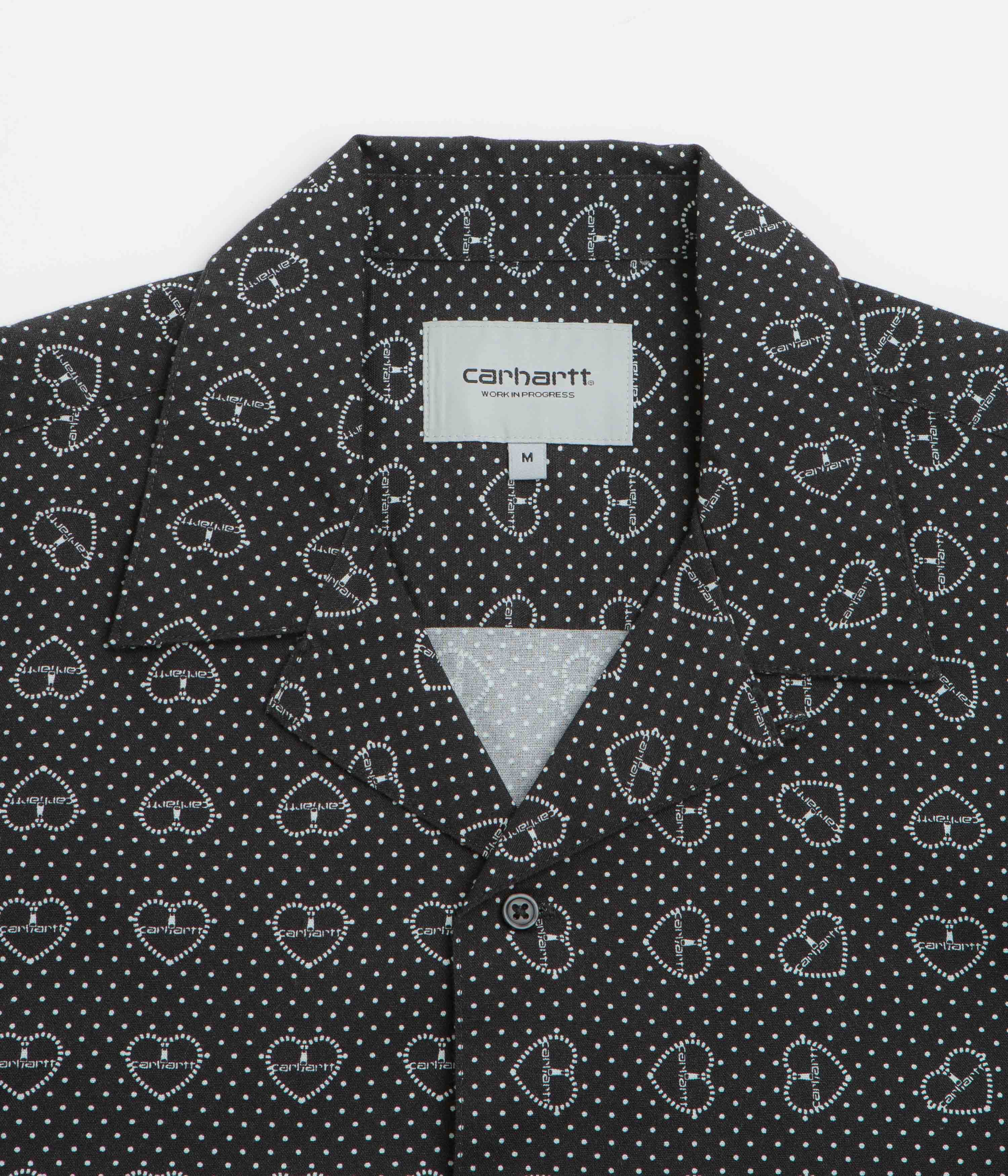 Carhartt Furoshiki Short Sleeve Shirt - Furoshiki Print / Black - Image 2