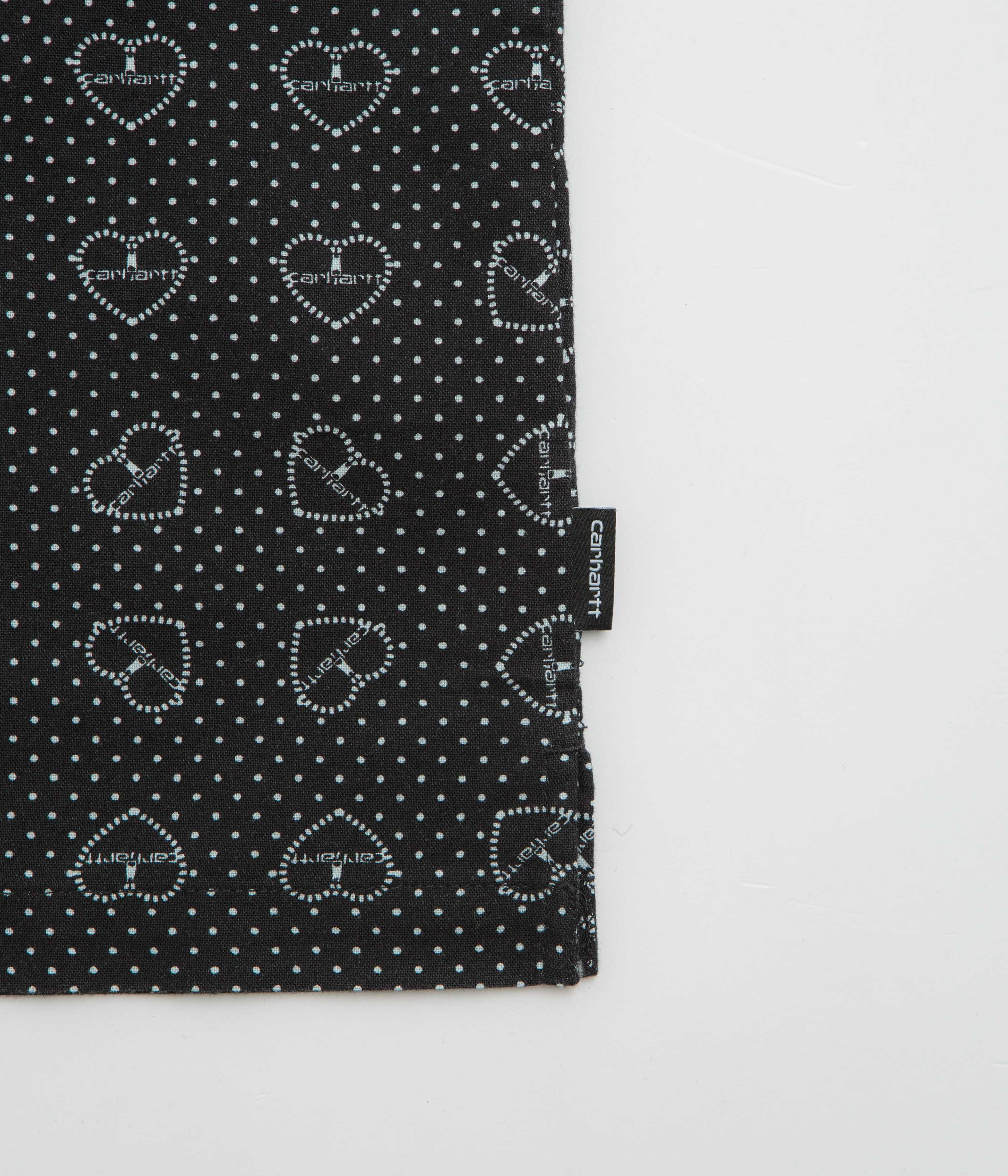 Carhartt Furoshiki Short Sleeve Shirt - Furoshiki Print / Black - Image 5