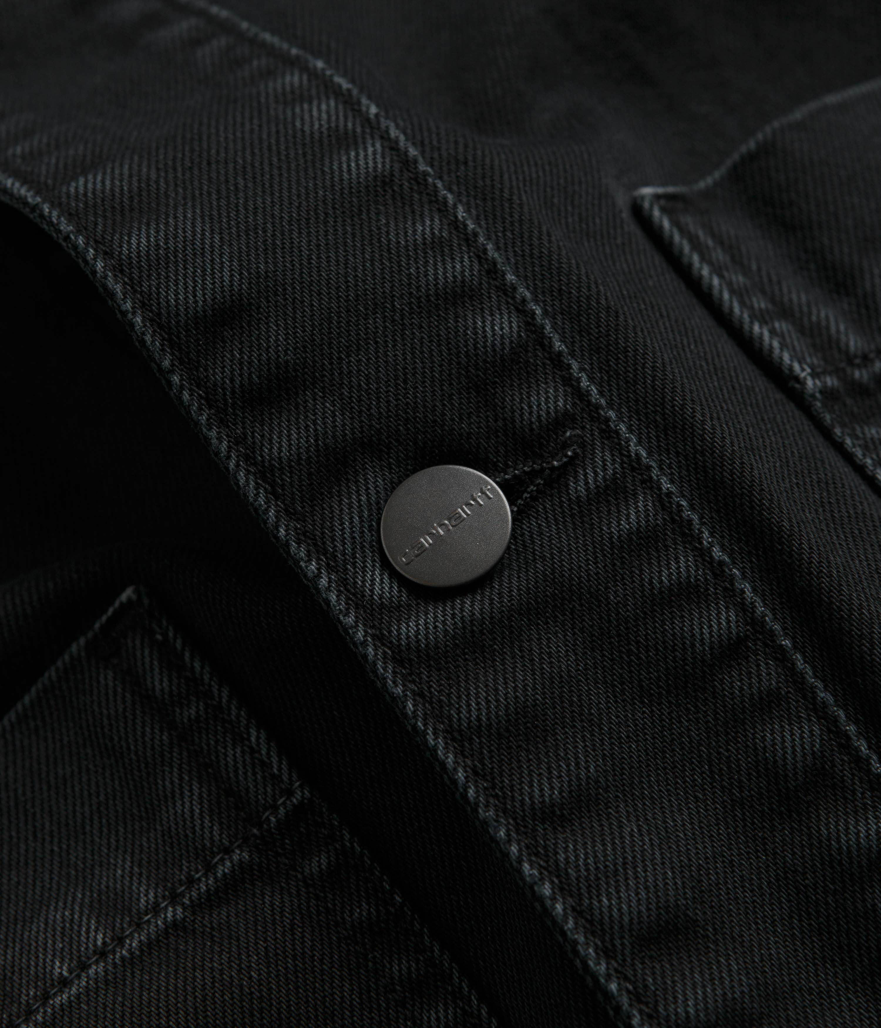 Carhartt Garrison Coat - Stone Dyed Black - Image 6