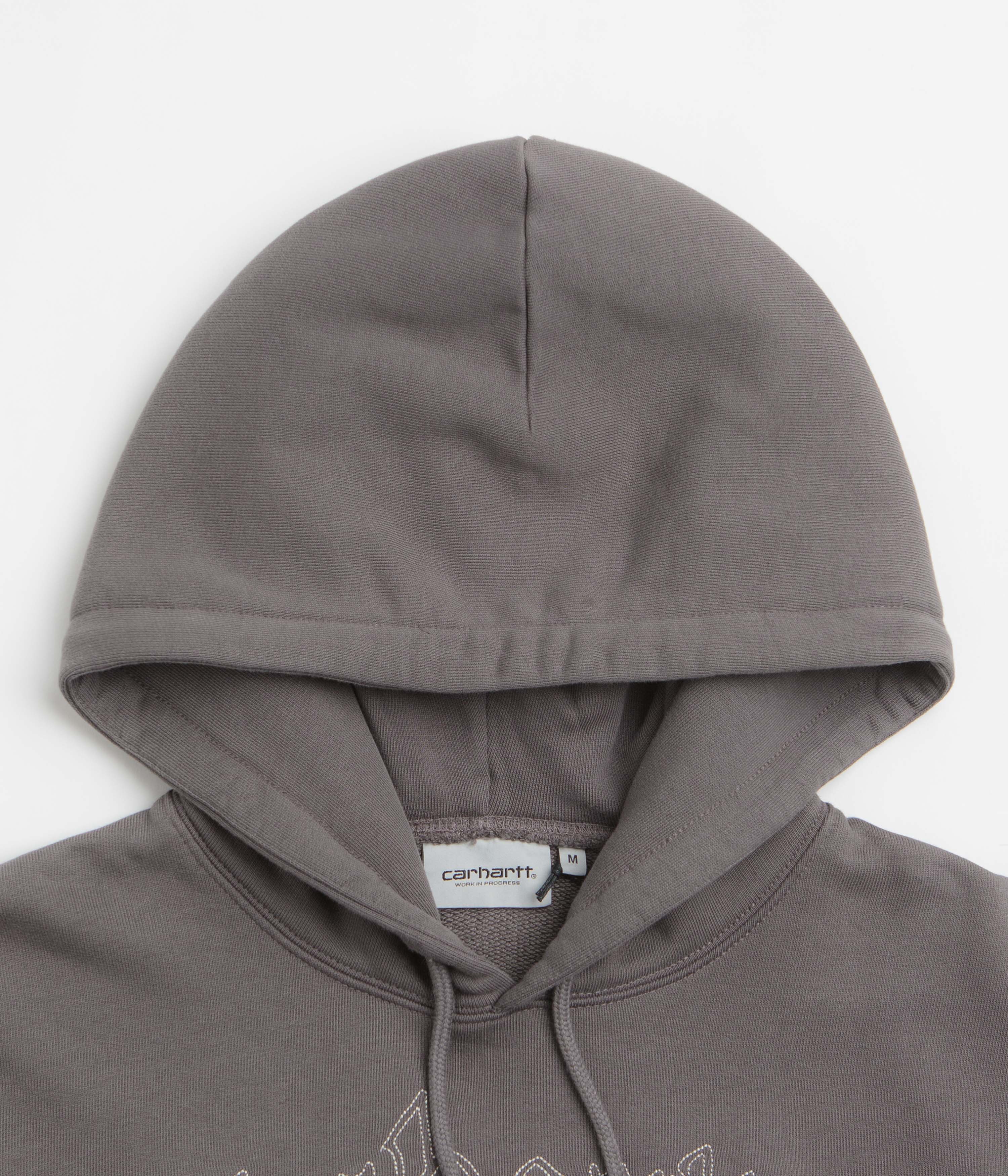 Carhartt Hackwork Hoodie - Porphyry / Fleur de Sel - Image 2