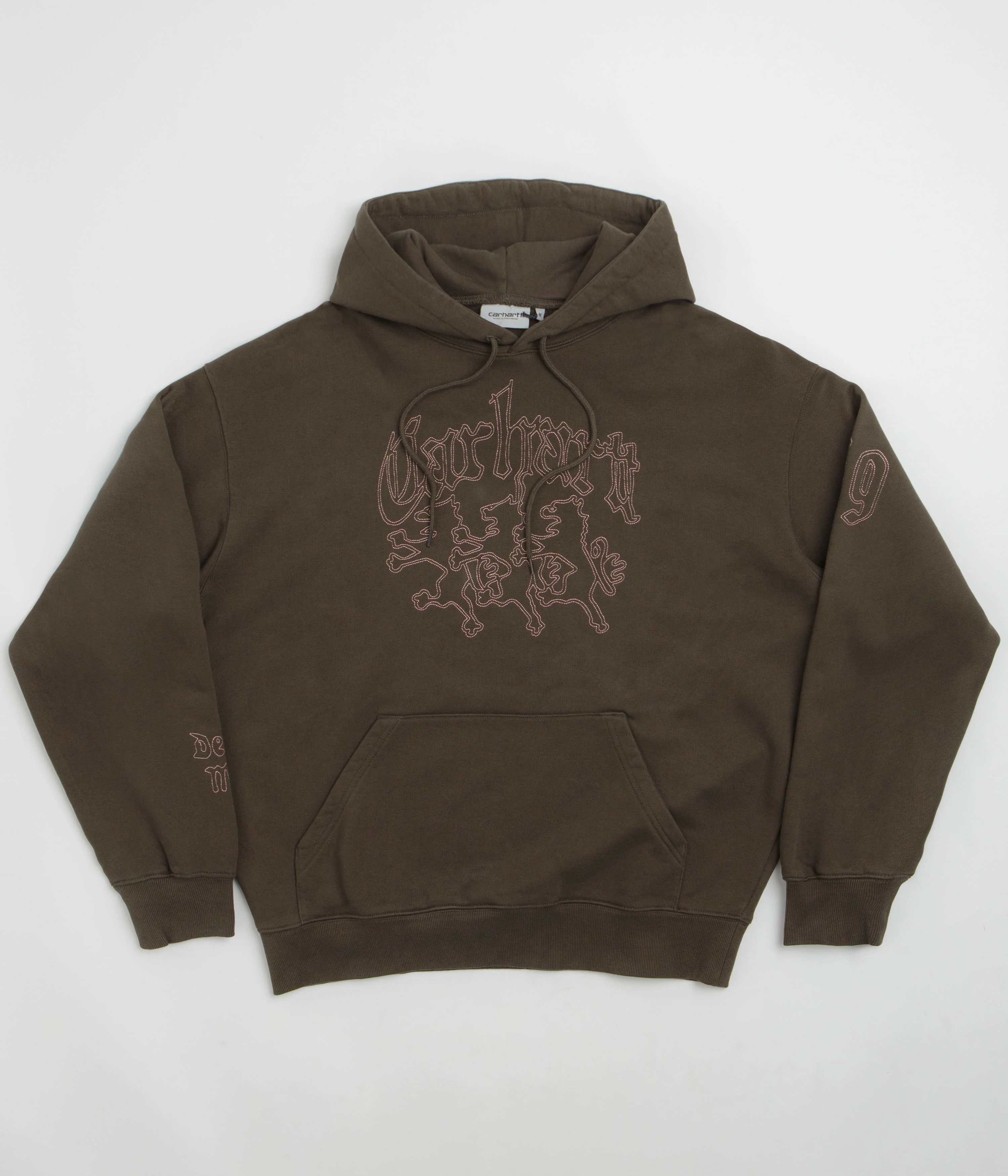 Carhartt Hackwork Hoodie - Vitola / Glassy Pink