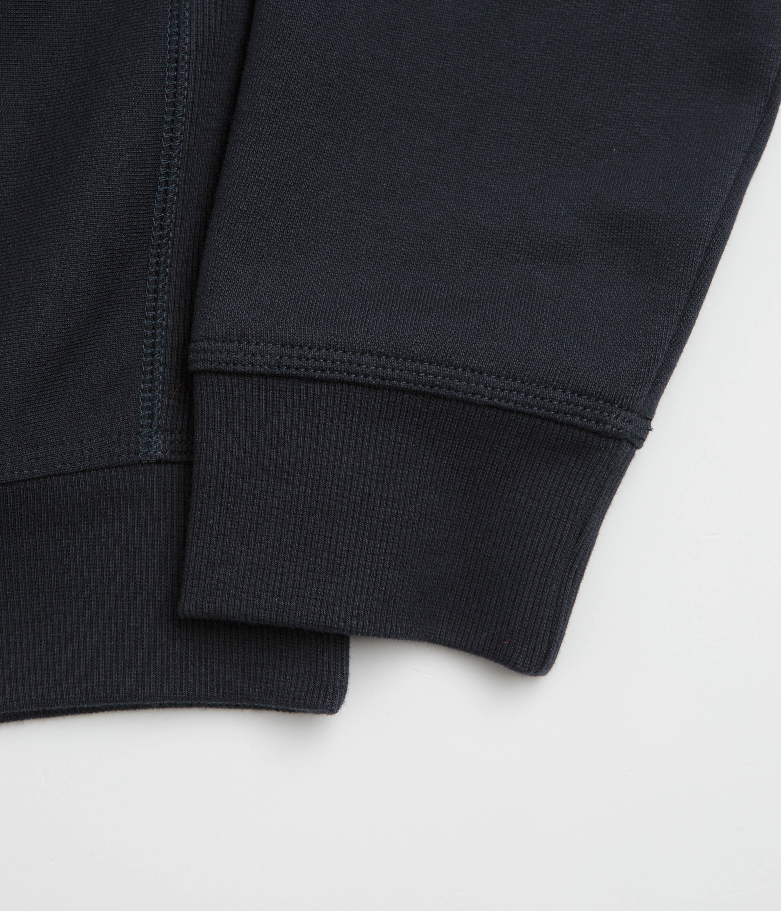 Carhartt Half Zip American Script Sweatshirt - Deep Night - Image 5