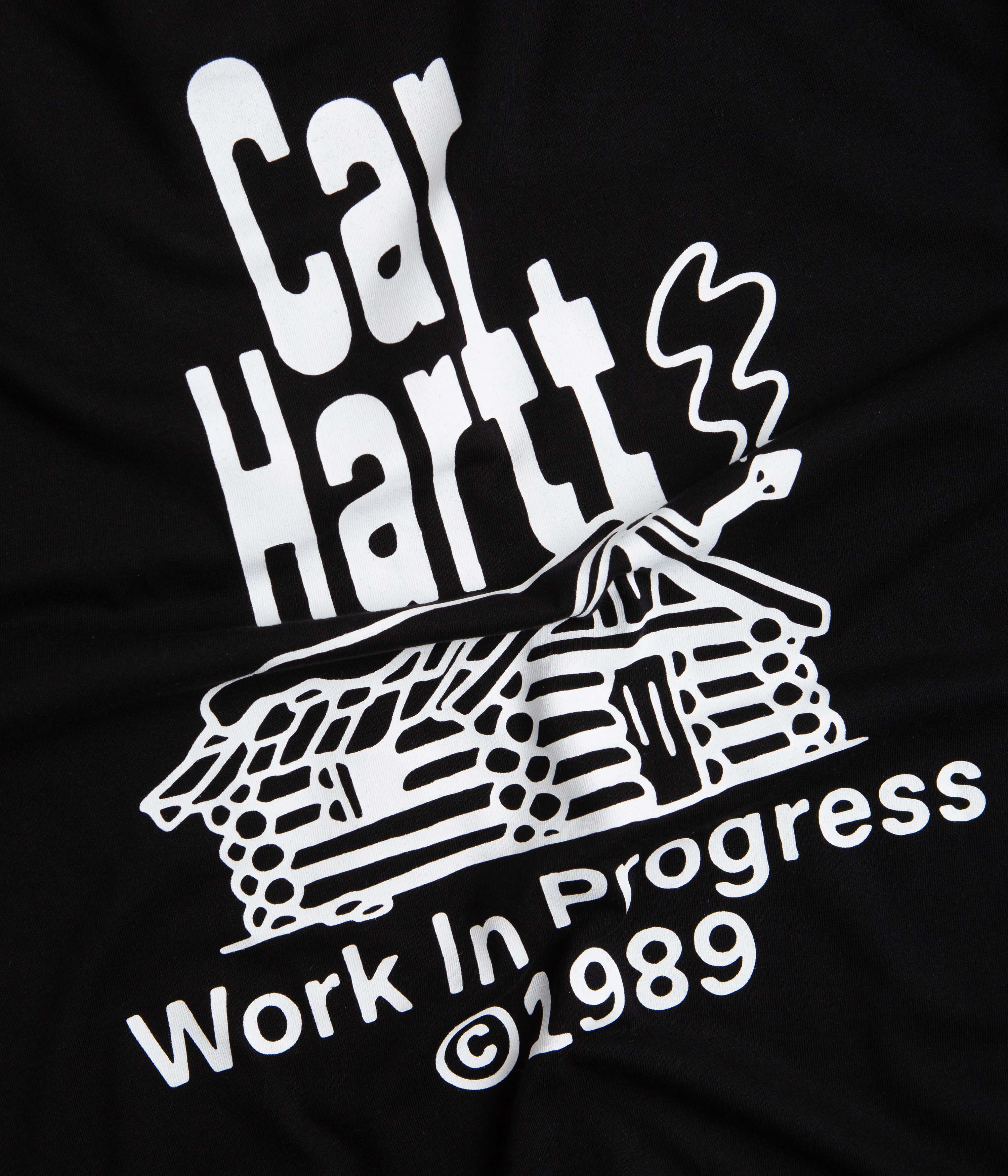 Carhartt Home T-Shirt - Black / White - Image 5