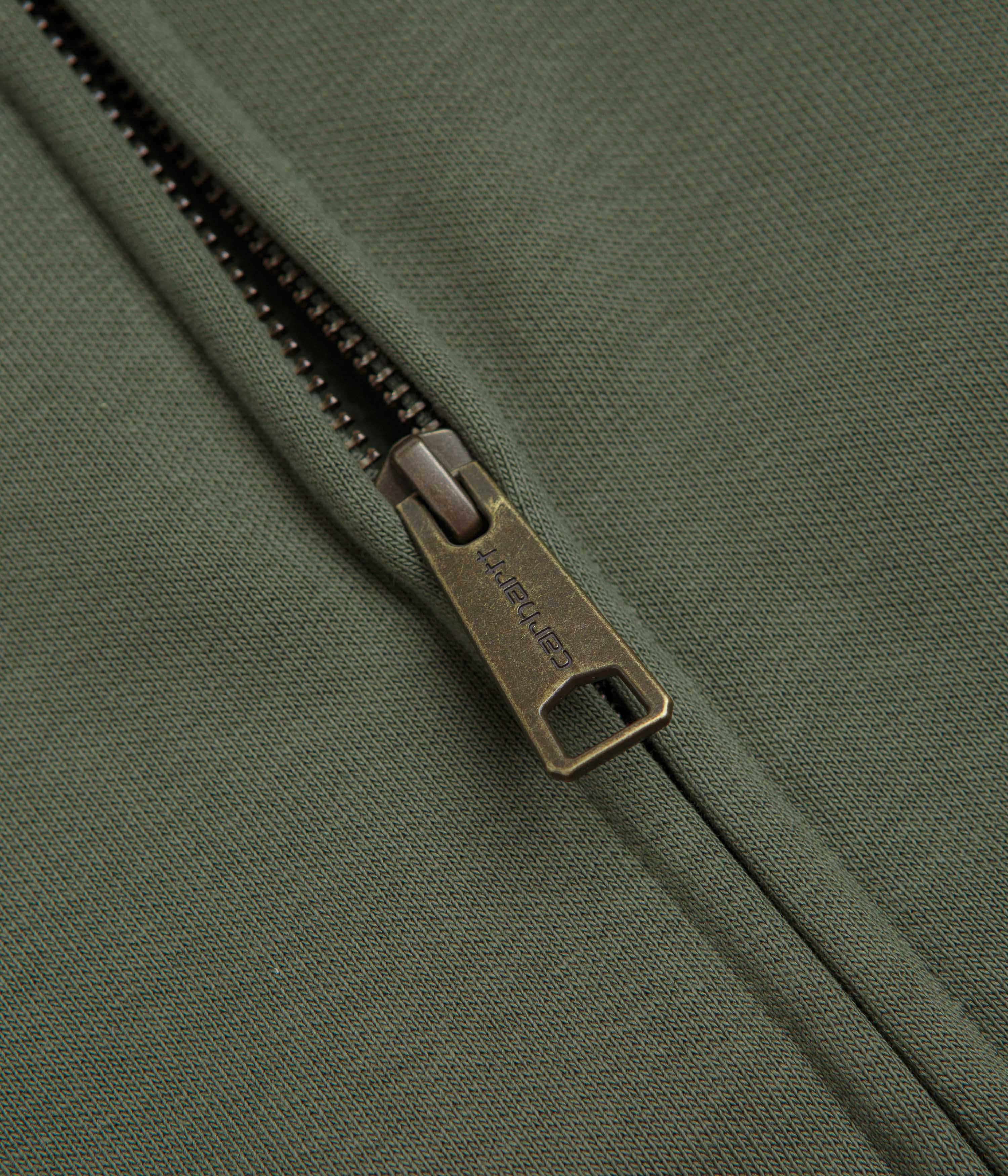 Carhartt Hooded Chase Jacket - Leaf / Gold - Image 5