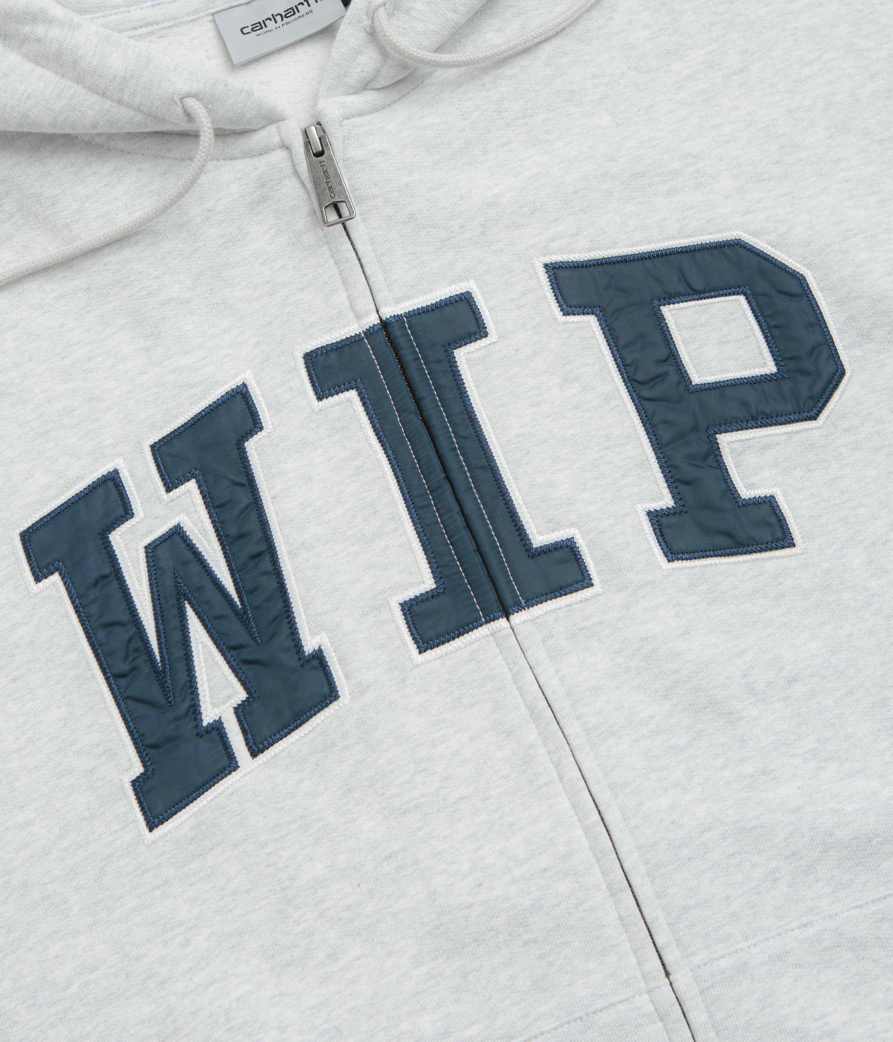 Carhartt Hooded Sweat Jacket - Ash Heather - Image 4