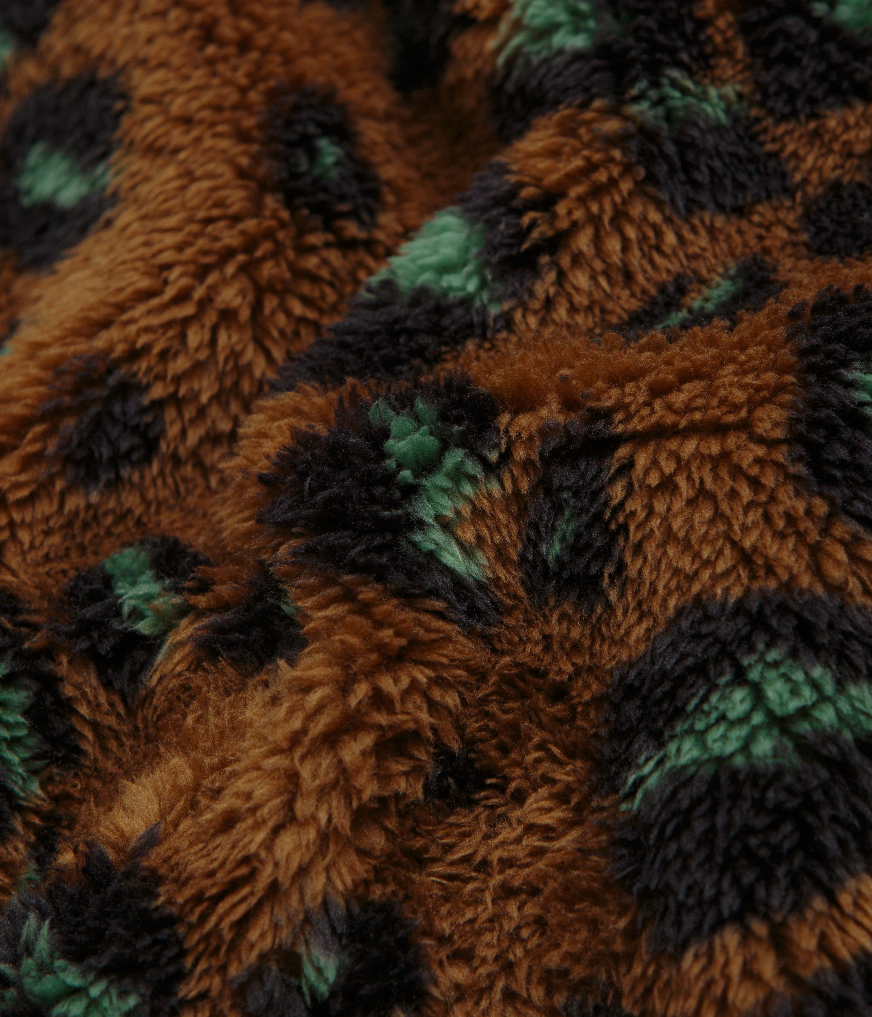 Carhartt Jebson Fleece - Camo Leo / Tamarind / Black - Image 7