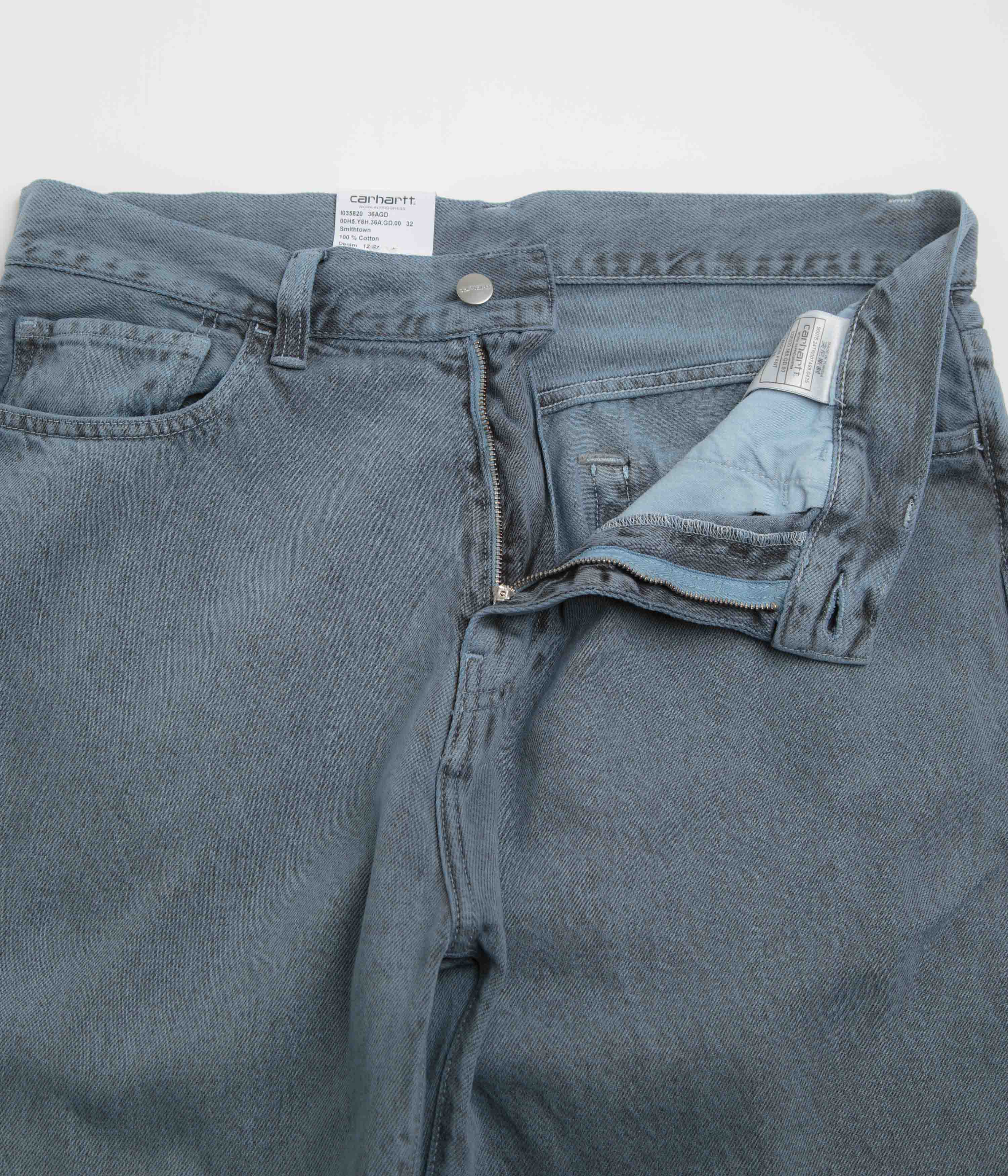 Carhartt Landon Pants - Black / Blue Fog - Image 6
