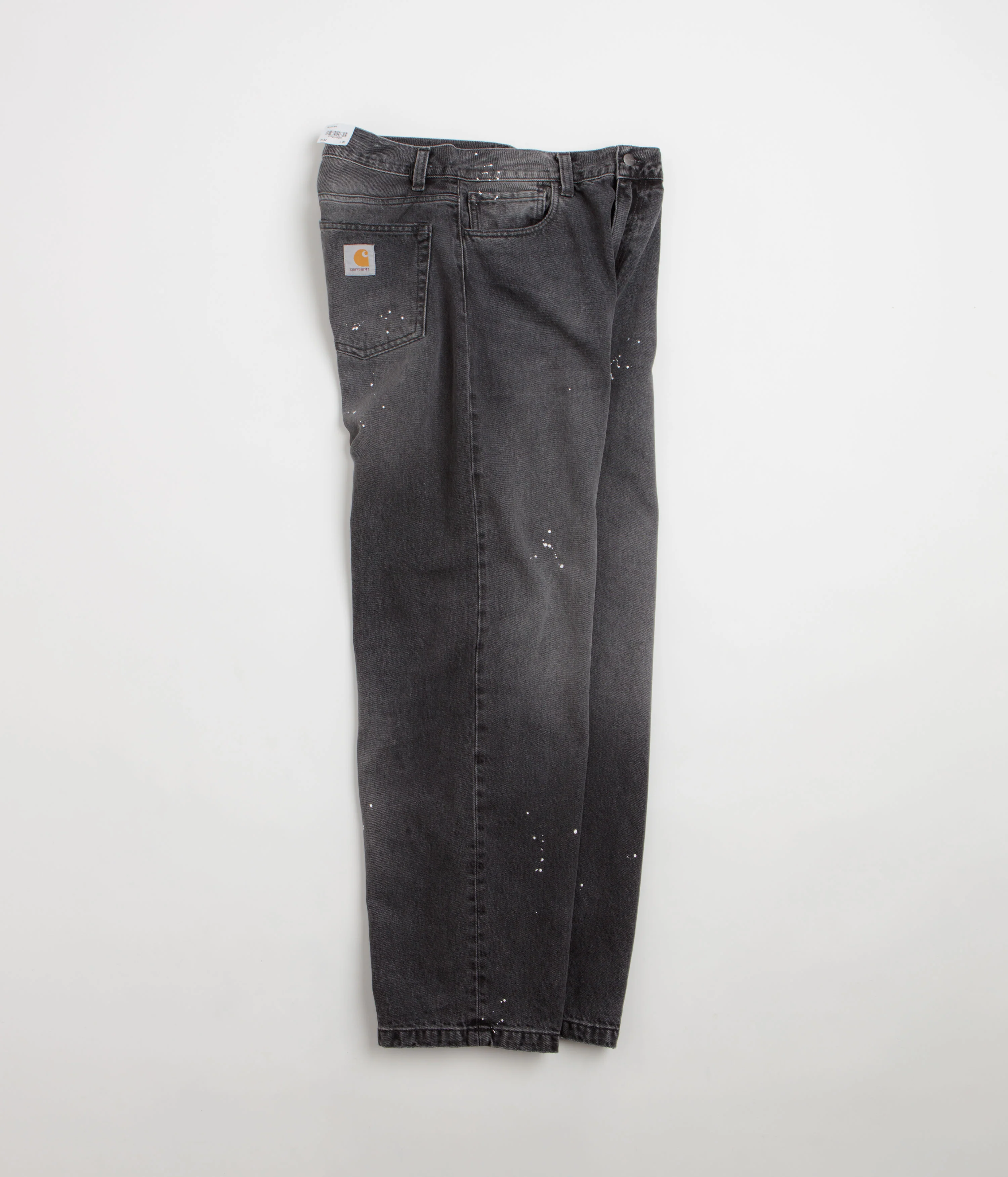 Carhartt Landon Pants - Black / Destroy Wash / Splatter - Image 2