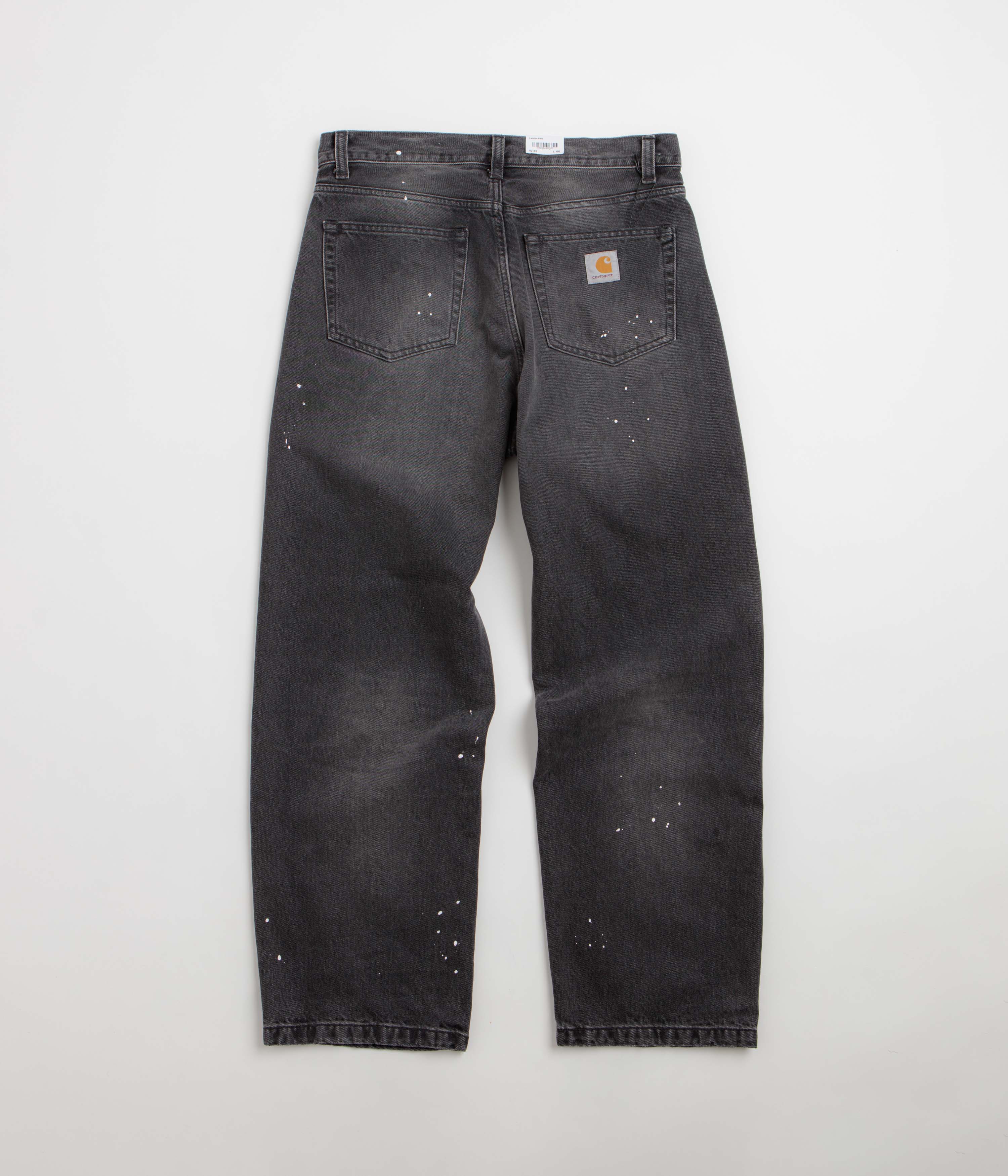 Carhartt Landon Pants - Black / Destroy Wash / Splatter - Image 3