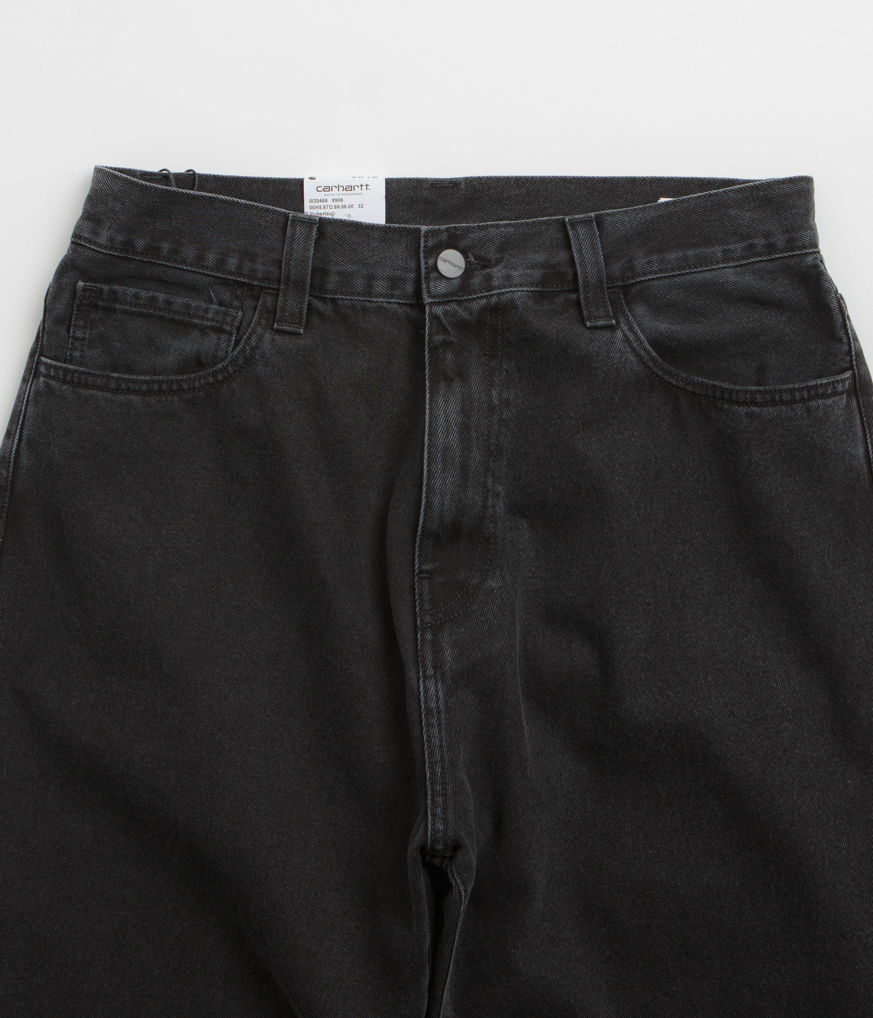 Carhartt Landon Pants - Black Stone Washed - Image 4