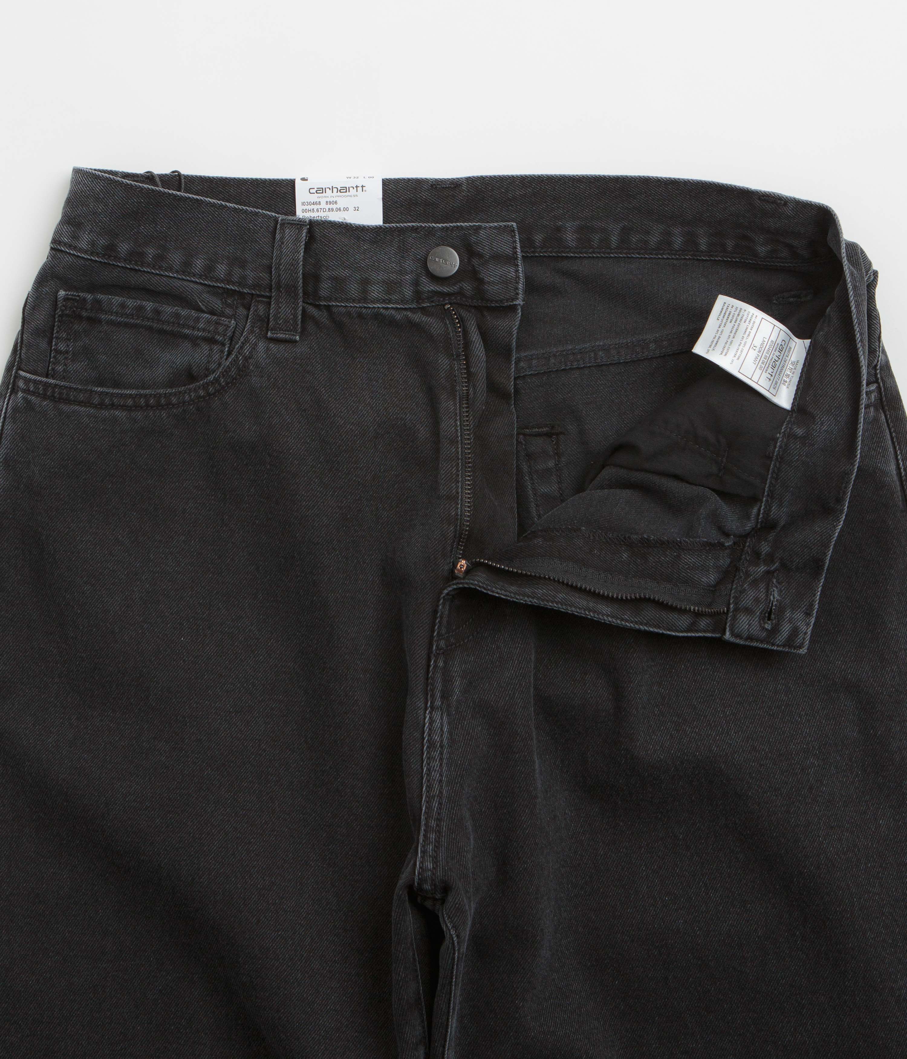 Carhartt Landon Pants - Black Stone Washed - Image 5