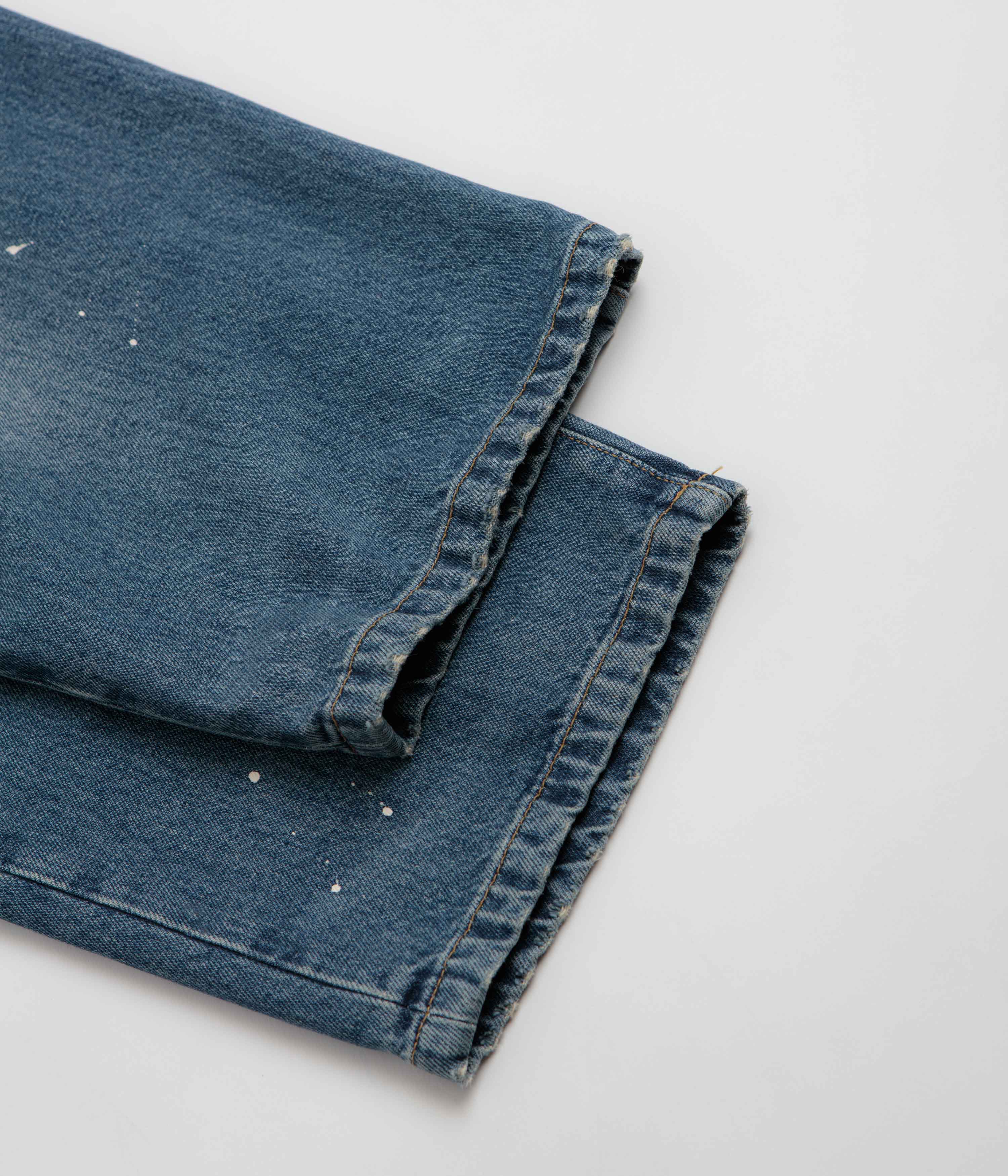 Carhartt Landon Pants - Blue / Destroy Wash / Splatter - Image 8