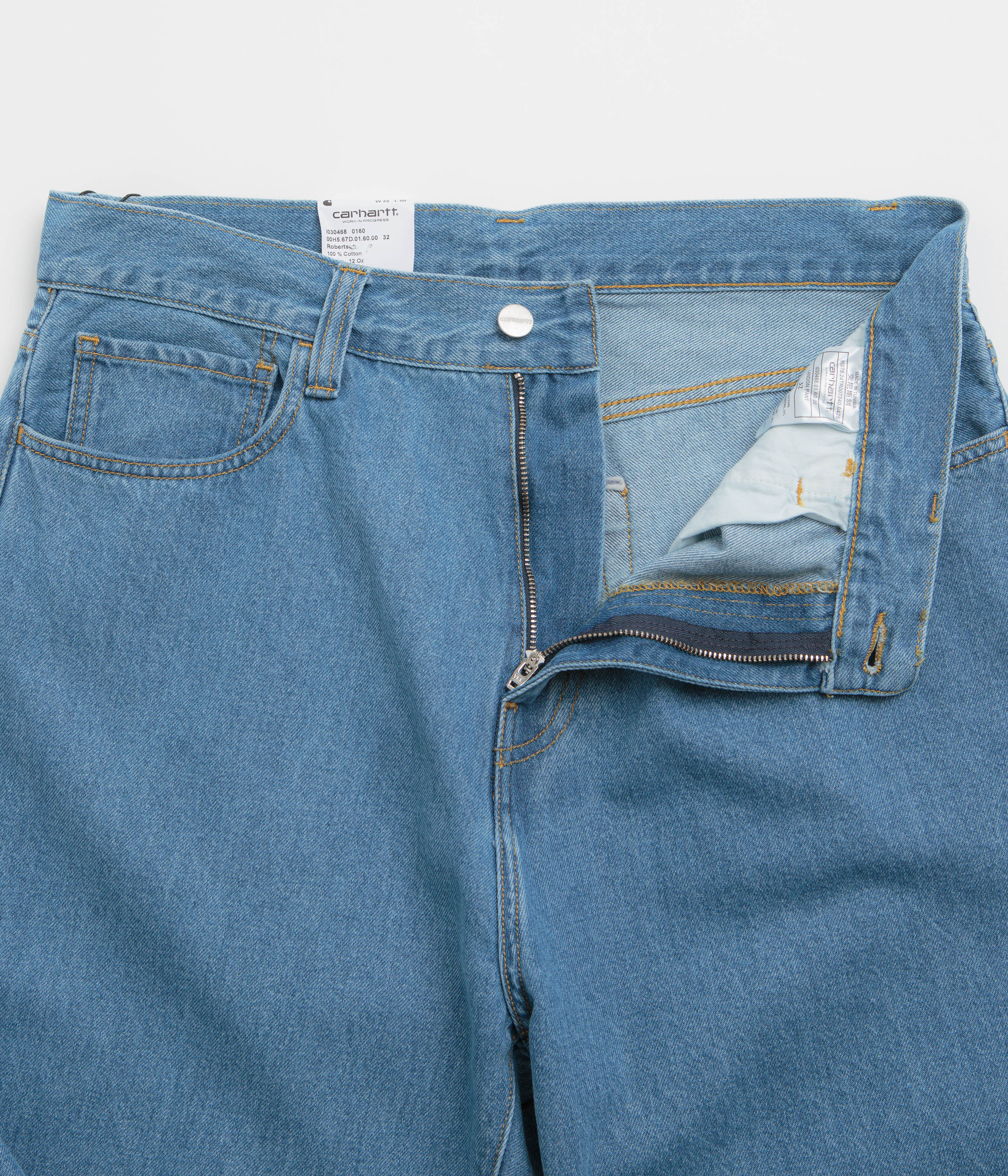 Carhartt Landon Pants - Blue Heavy Stone Washed - Image 4