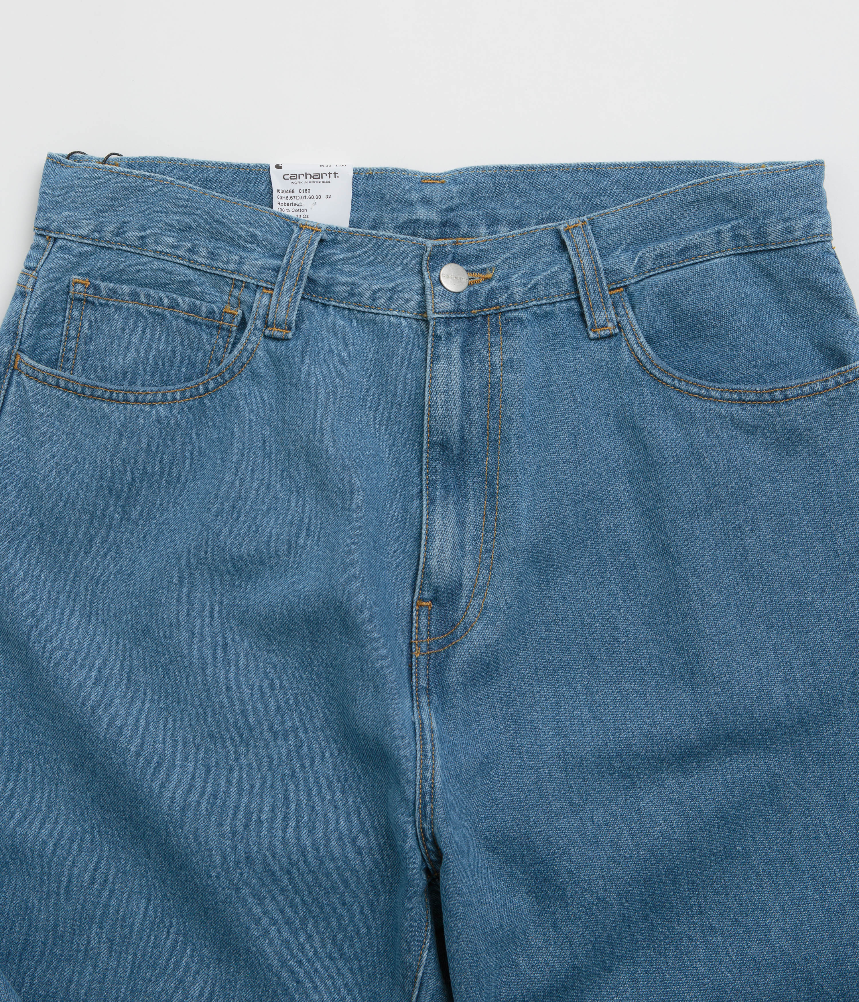 Carhartt Landon Pants - Blue Heavy Stone Washed - Image 5