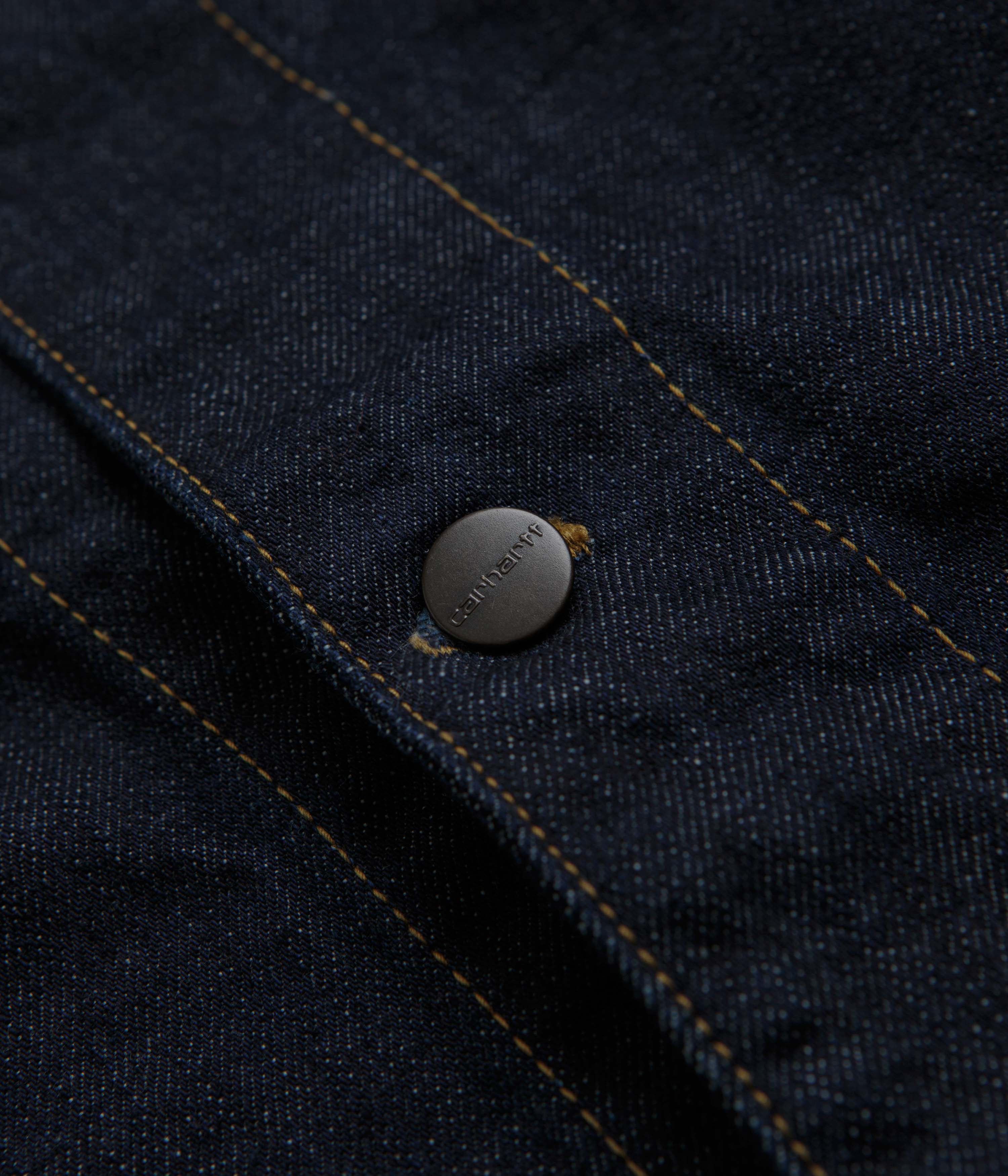 Carhartt Lincoln Shirt Jacket - Blue Rinsed - Image 6